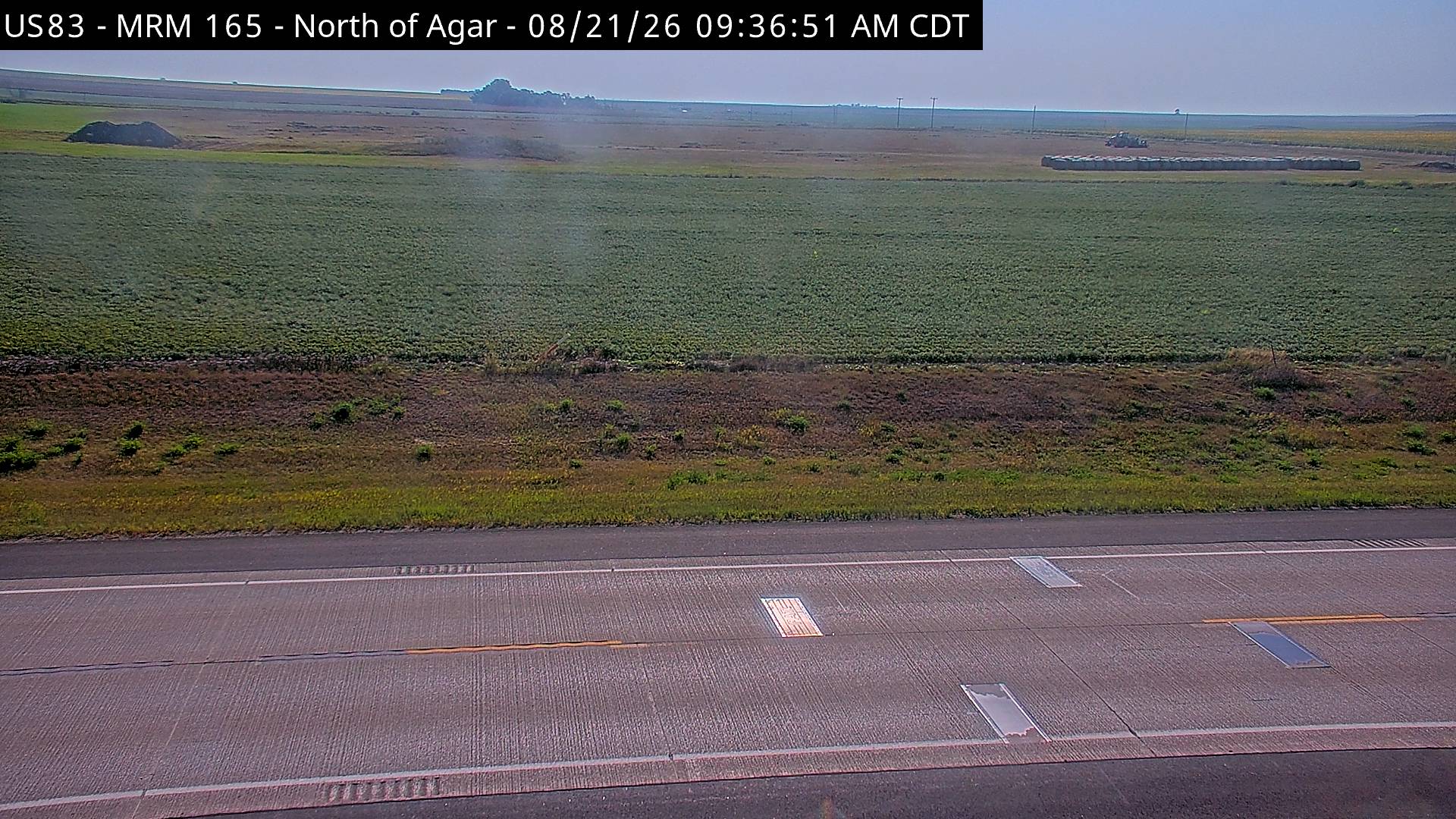 Webcam view of Agar, South Dakota on US-18