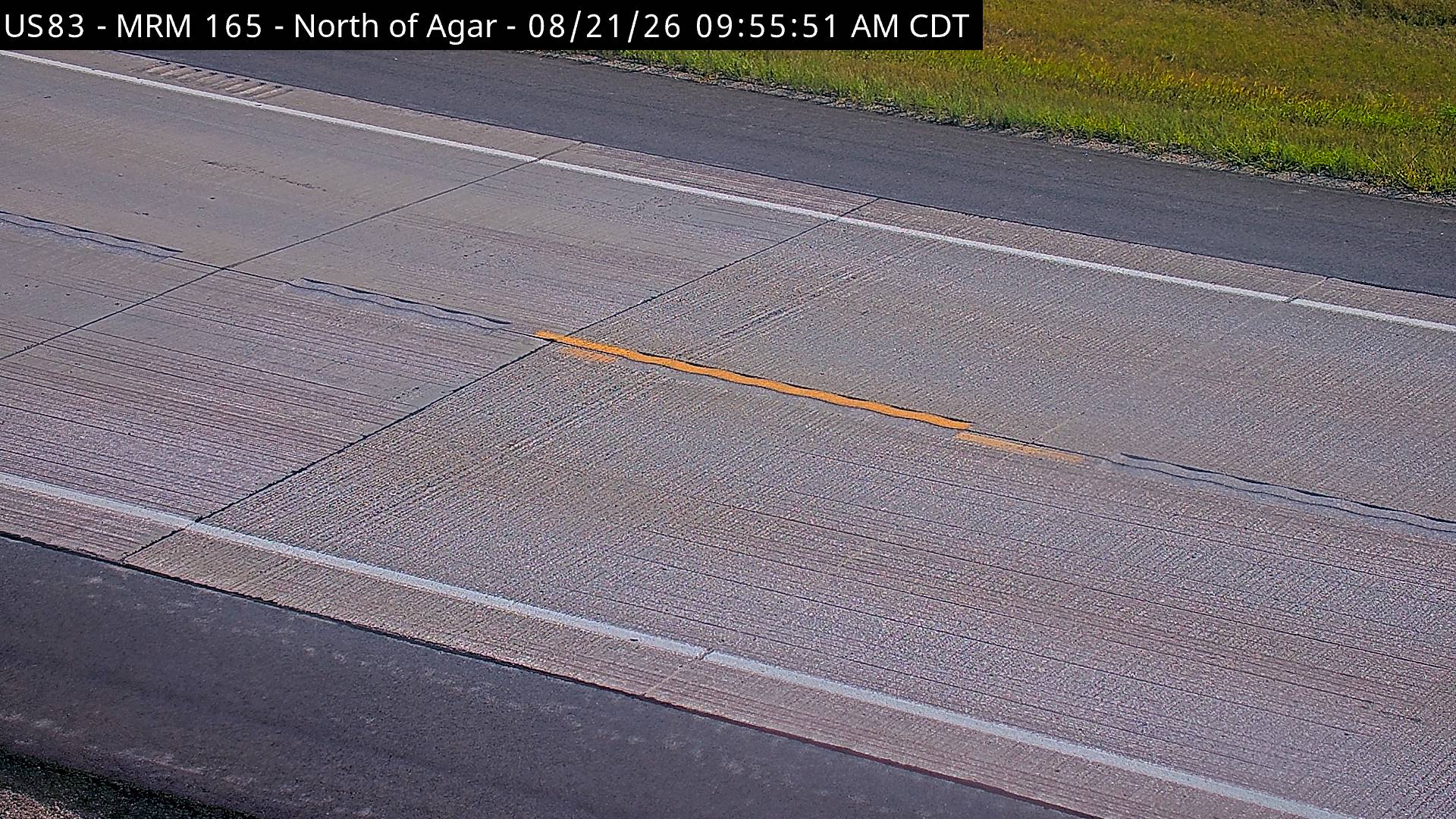 Webcam view of Agar, South Dakota on US-18