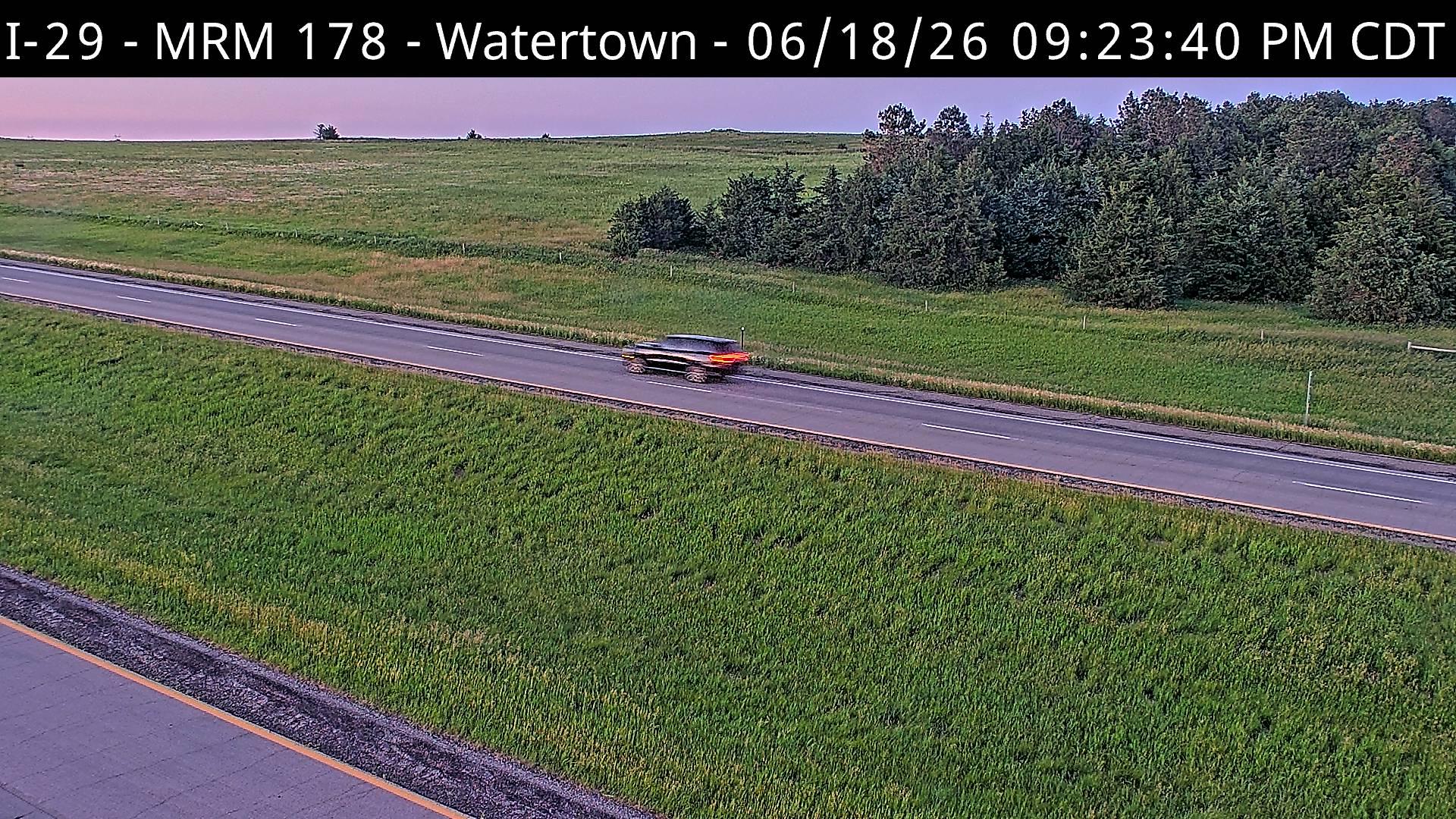 Watertown North — Camera Looking East