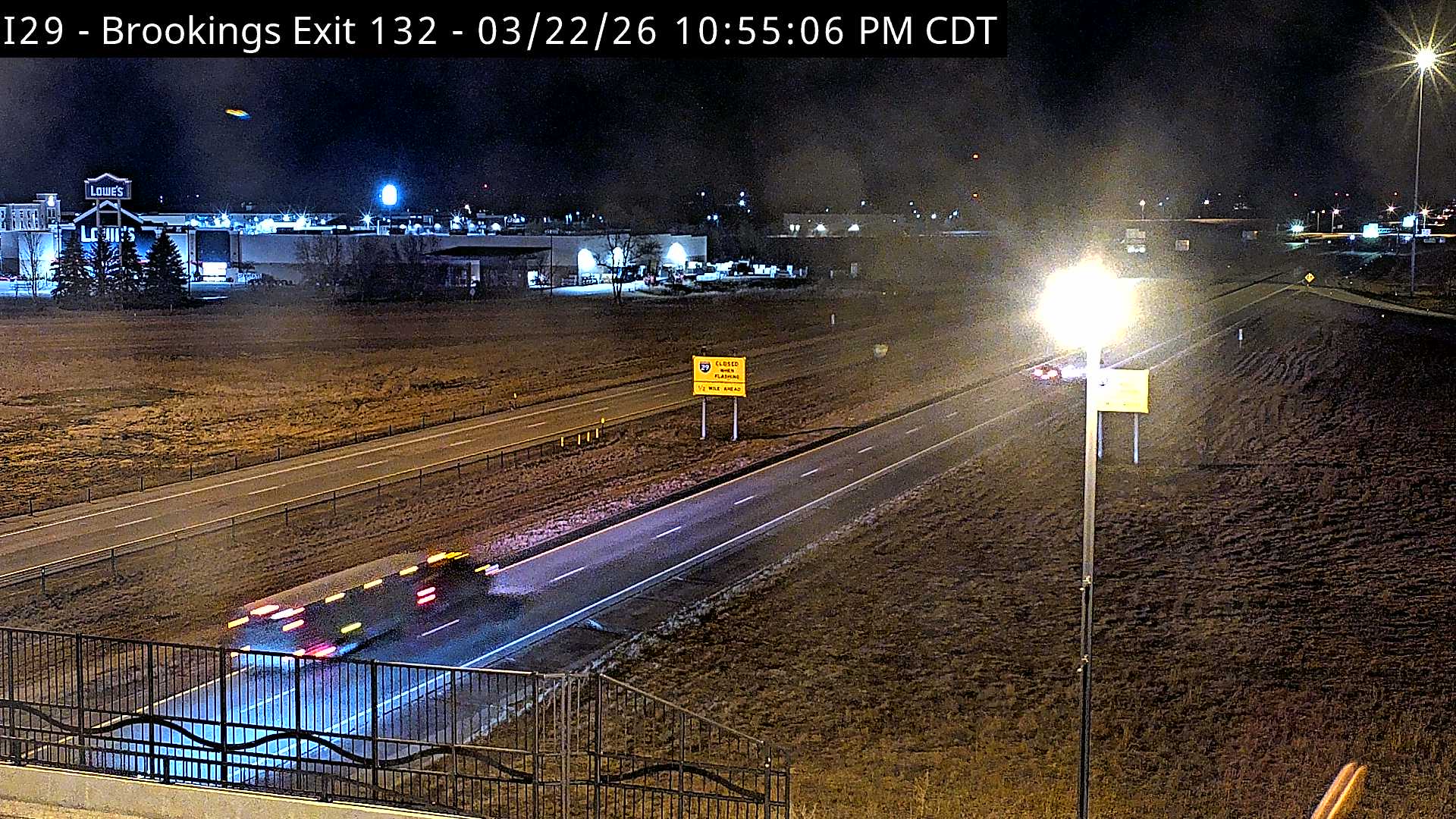 Brookings South - I-29 live webcam