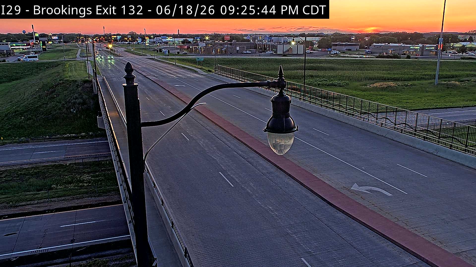 Brookings South — Camera Looking West