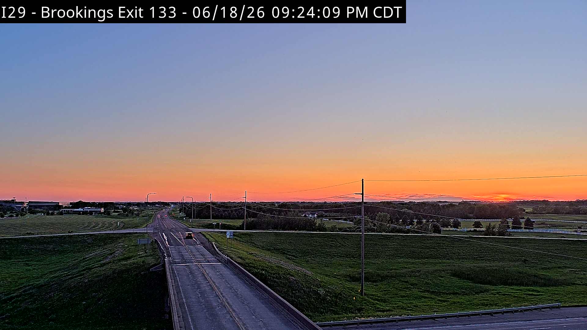 Brookings South — Camera Looking West