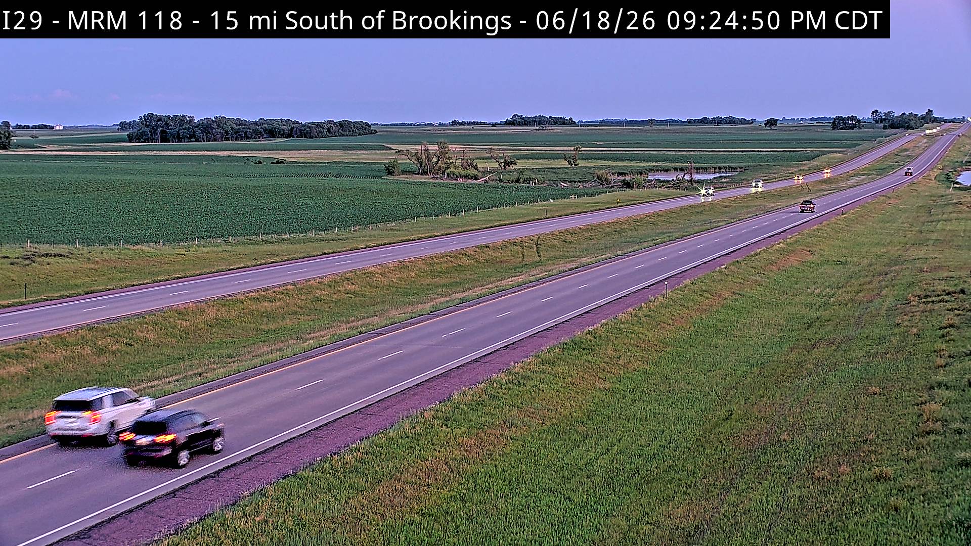Brookings South — Camera Looking South