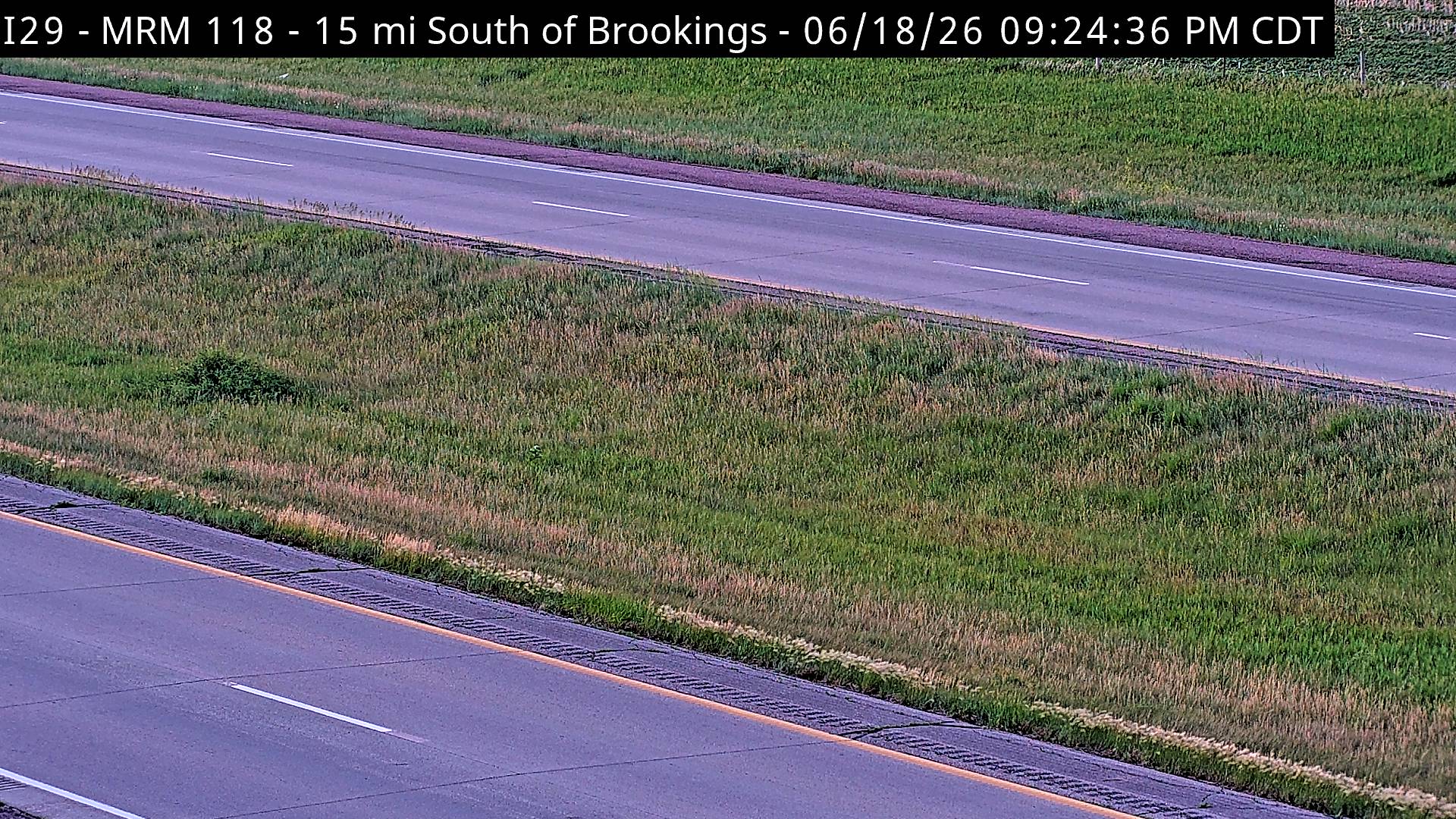 Brookings South — Road Surface View
