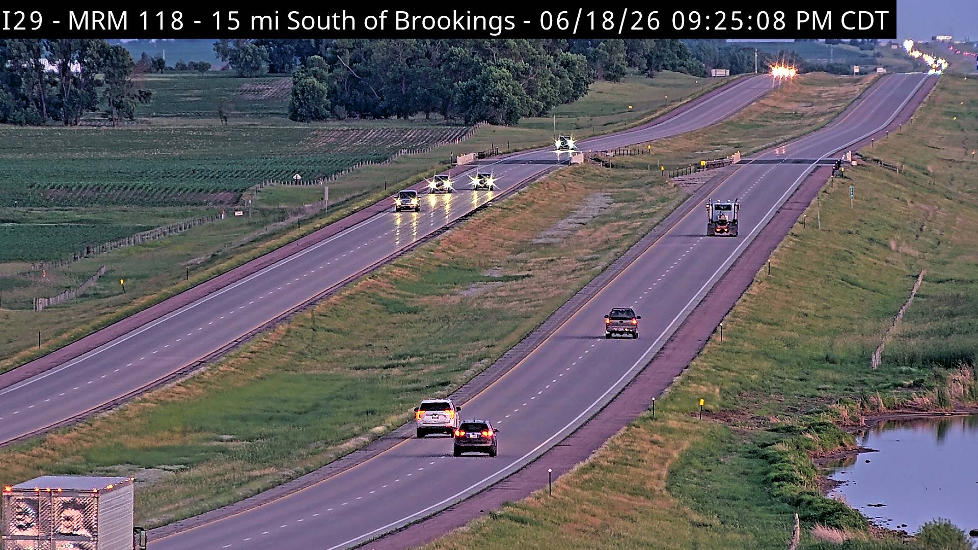Brookings South — Camera Looking South Zoom