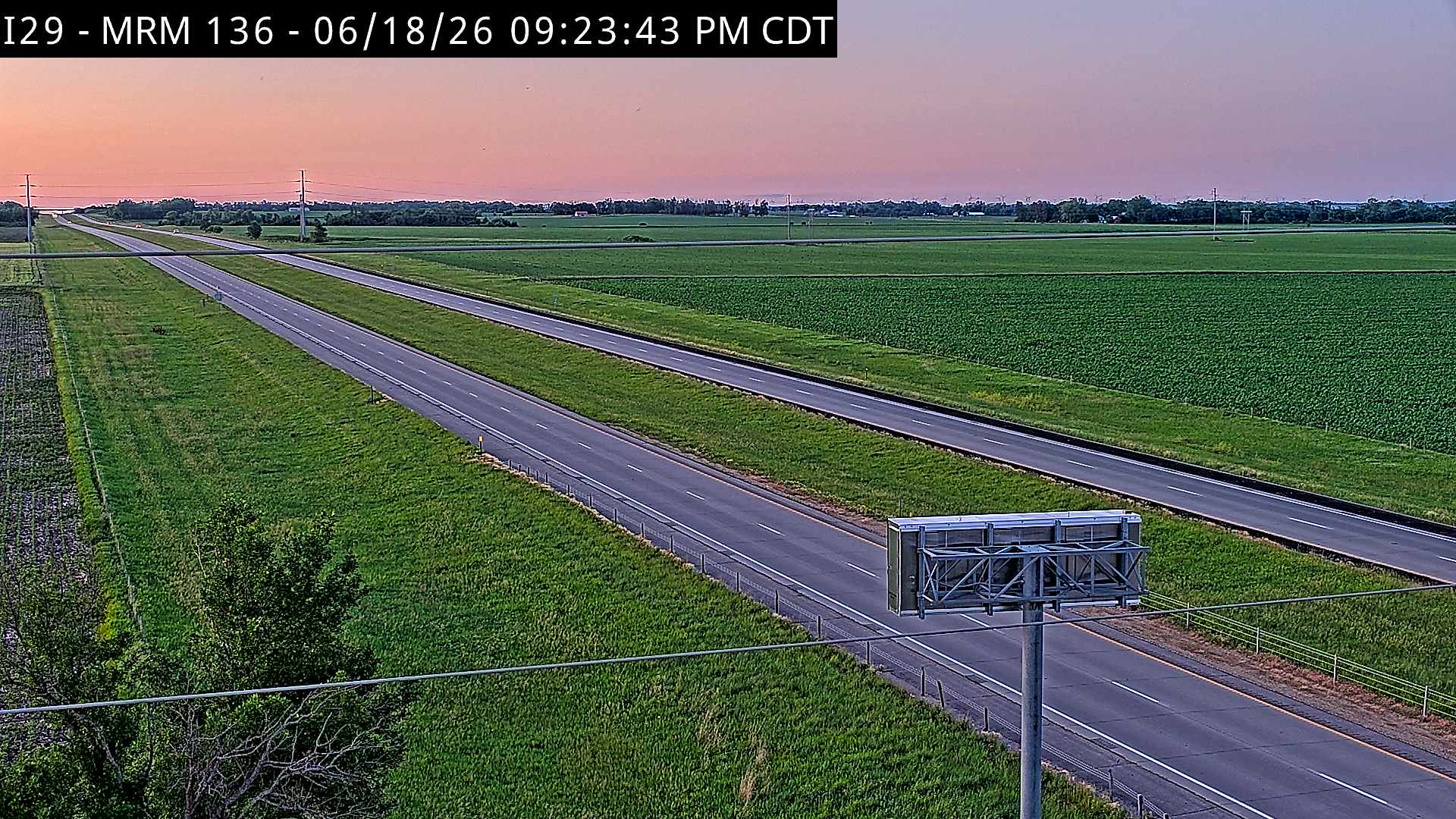 Brookings North — Camera Looking North