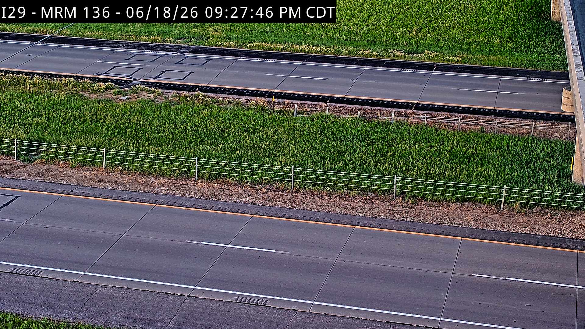 Brookings North — Road Surface View