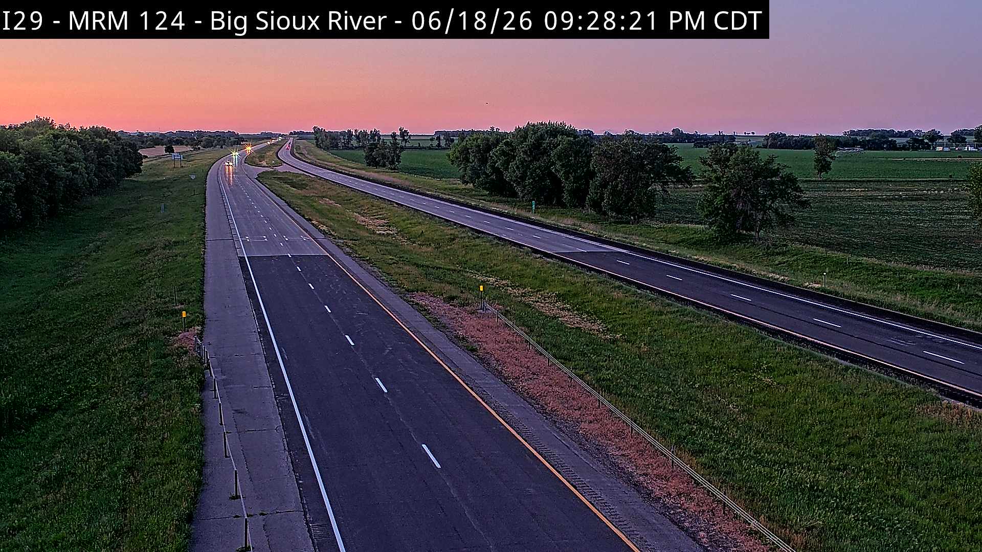 Big Sioux River — Camera Looking North