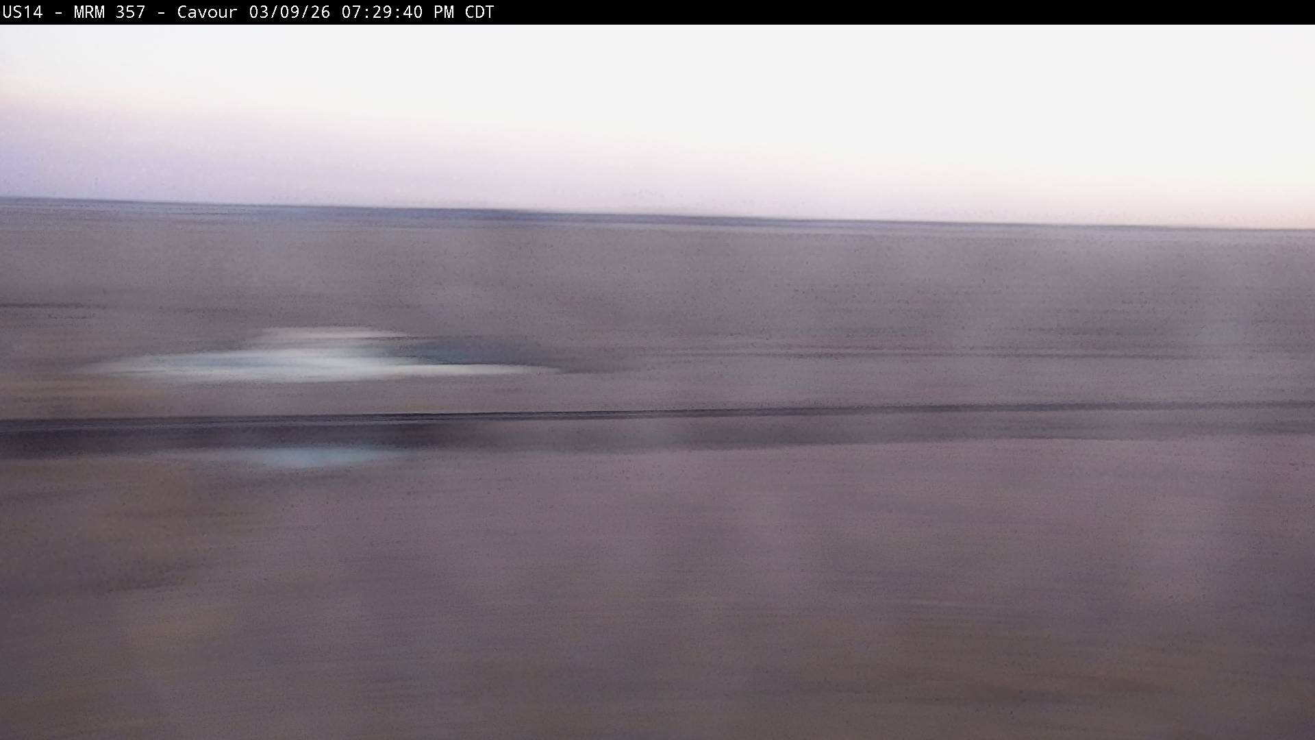 Traffic Cam East of town along US-14 @ MP 357 - East