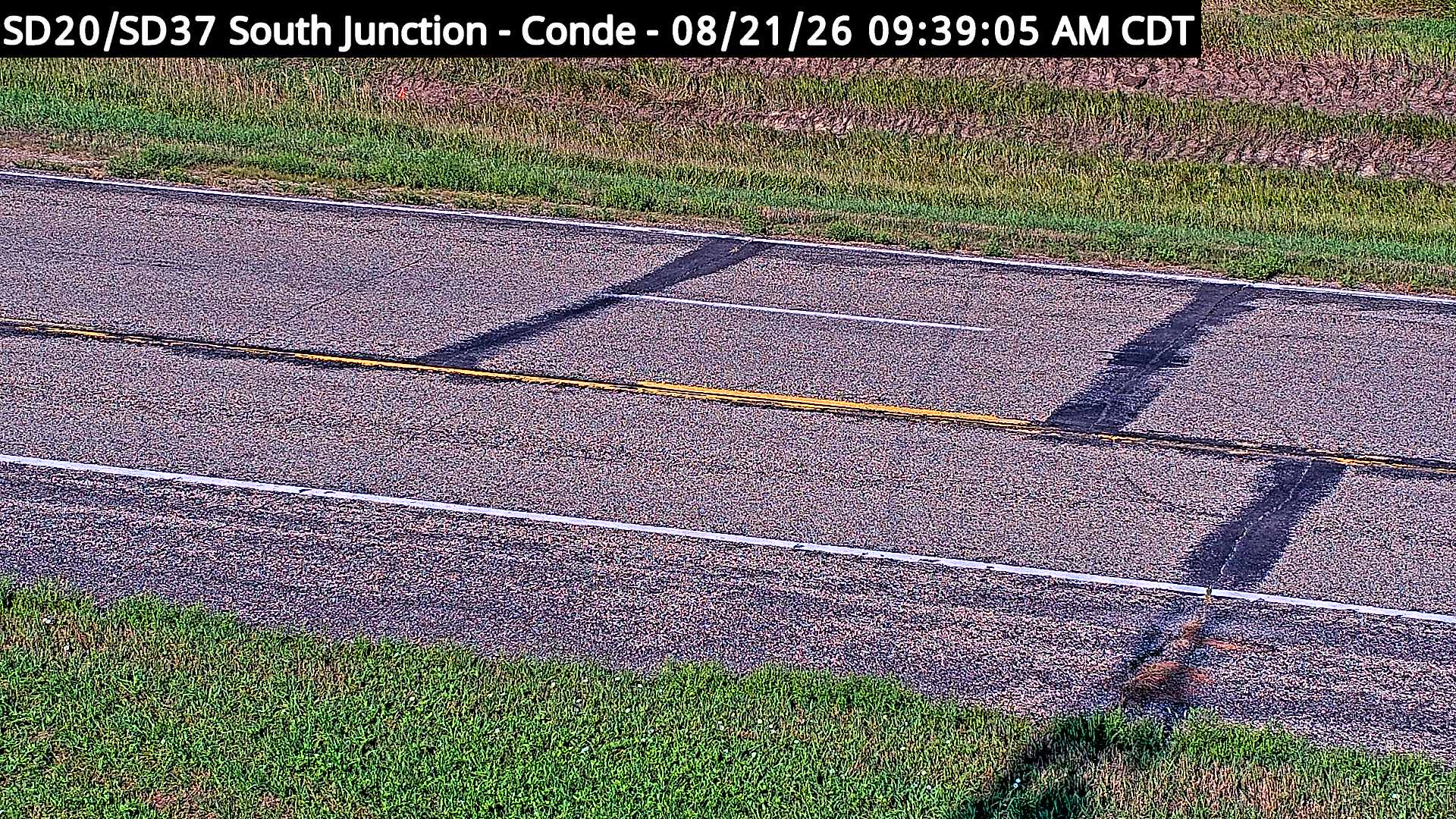 Webcam view of Conde, South Dakota on SD-20