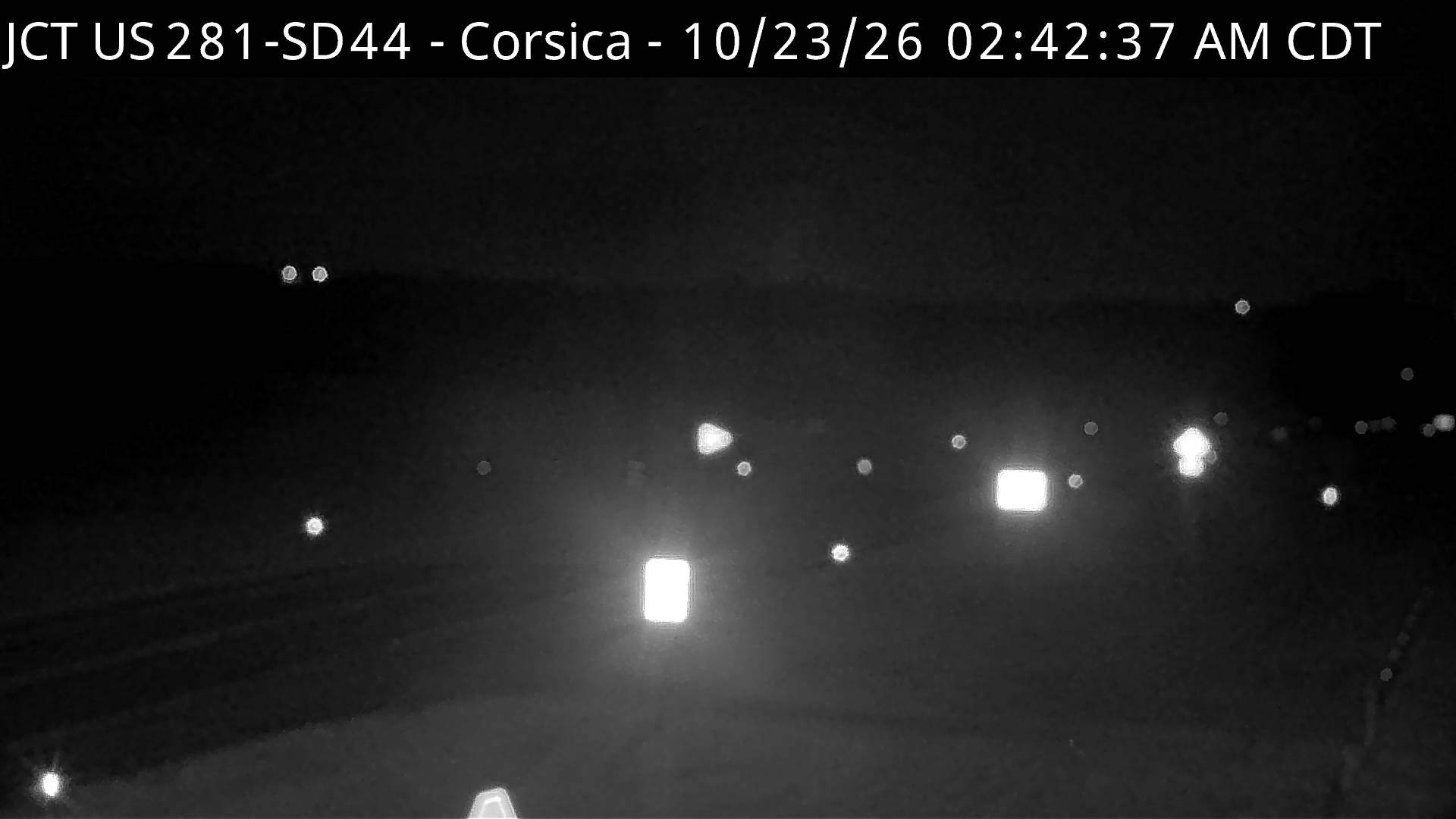 Webcam view of Corsica, South Dakota on US-18