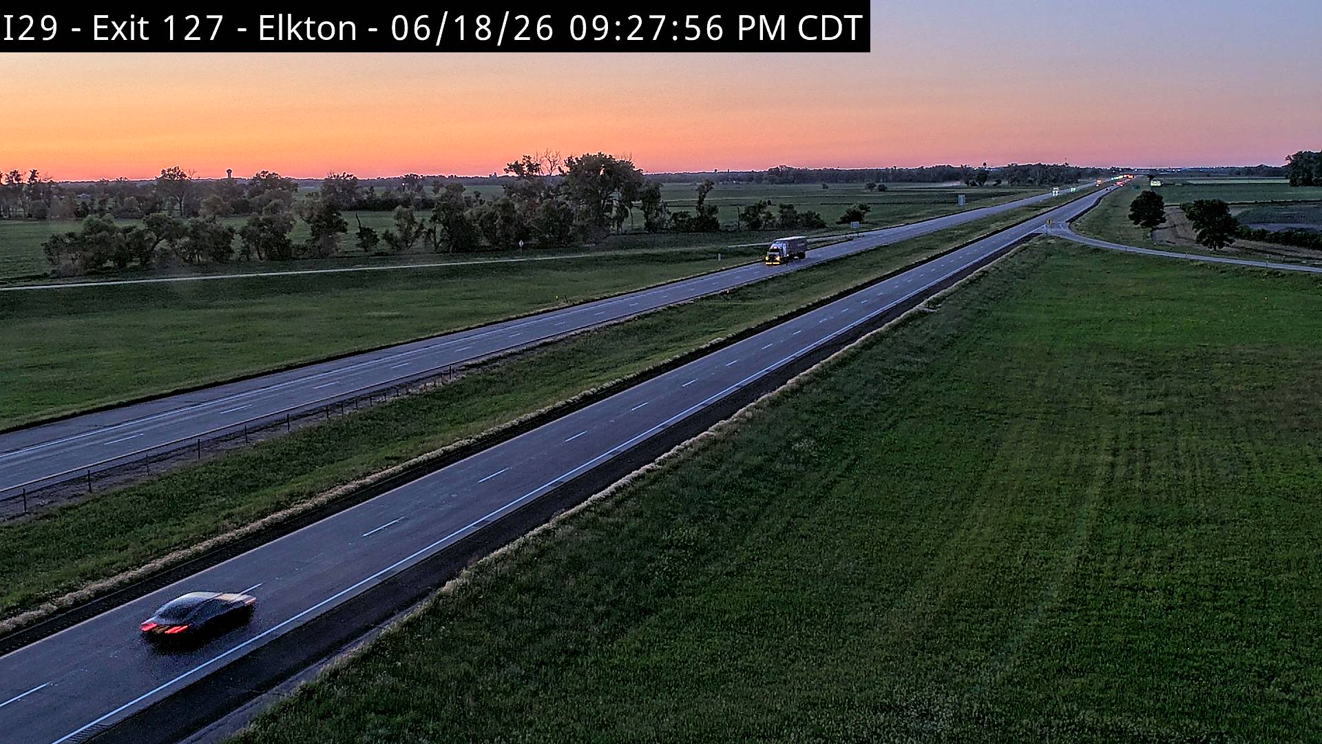 Elkton — Camera Looking North