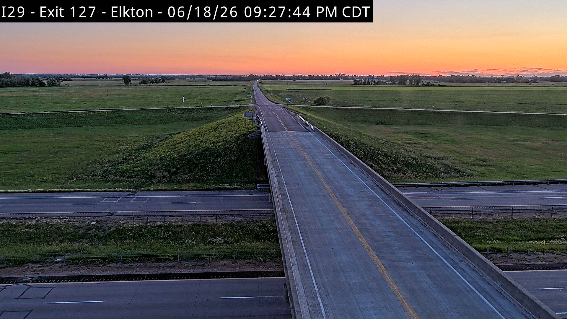 Elkton — Camera Looking West