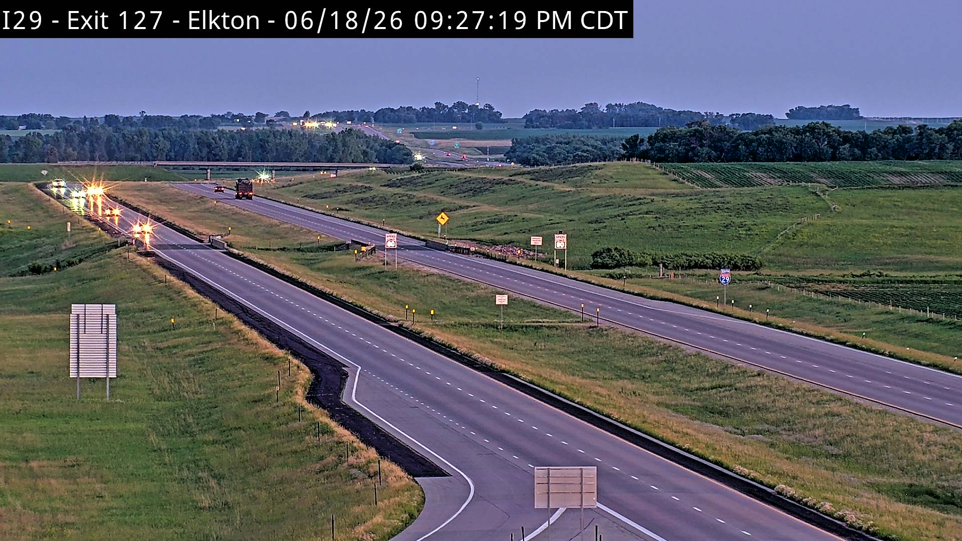 Elkton — Camera Looking South Zoom