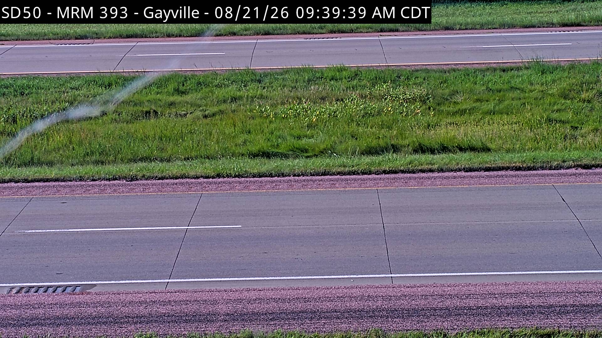 Webcam view of Gayville, South Dakota on SD-50