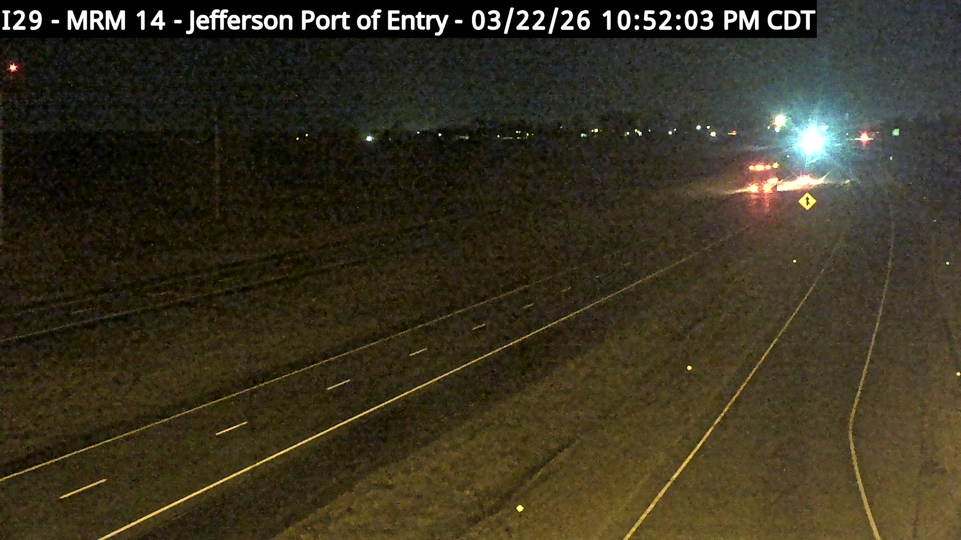 Jefferson - I-29 live webcam