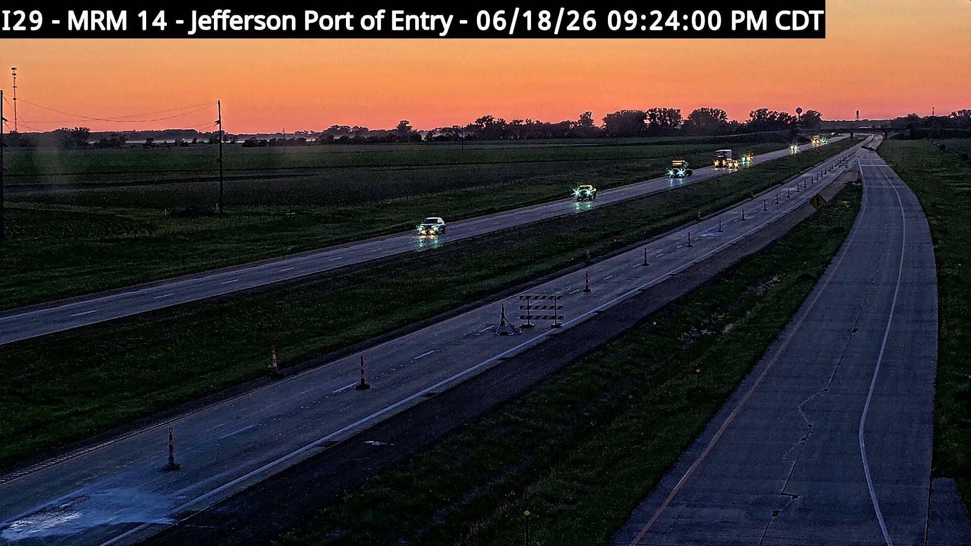 Jefferson — Camera Looking Northwest