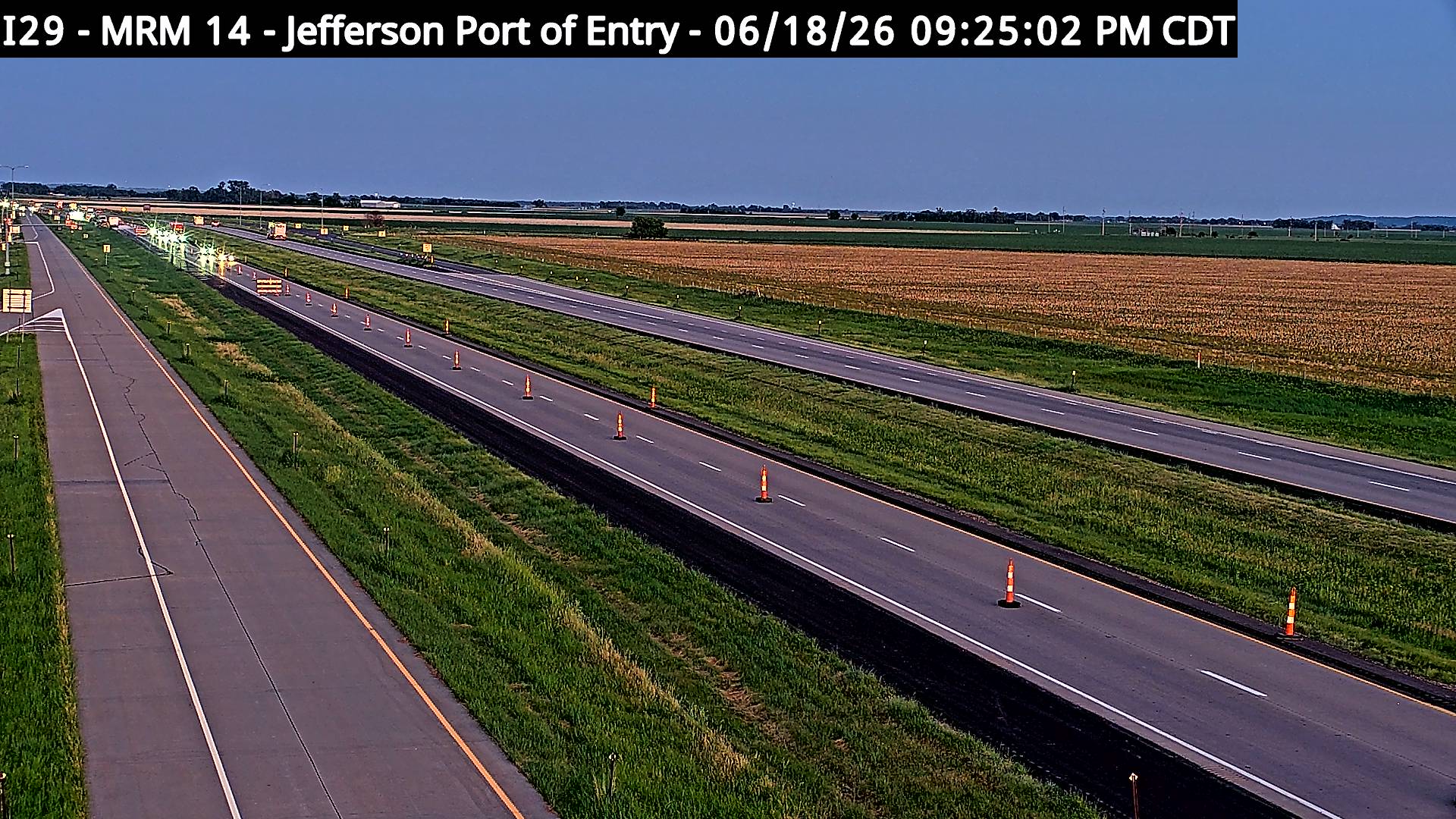 Jefferson — Camera Looking Southeast