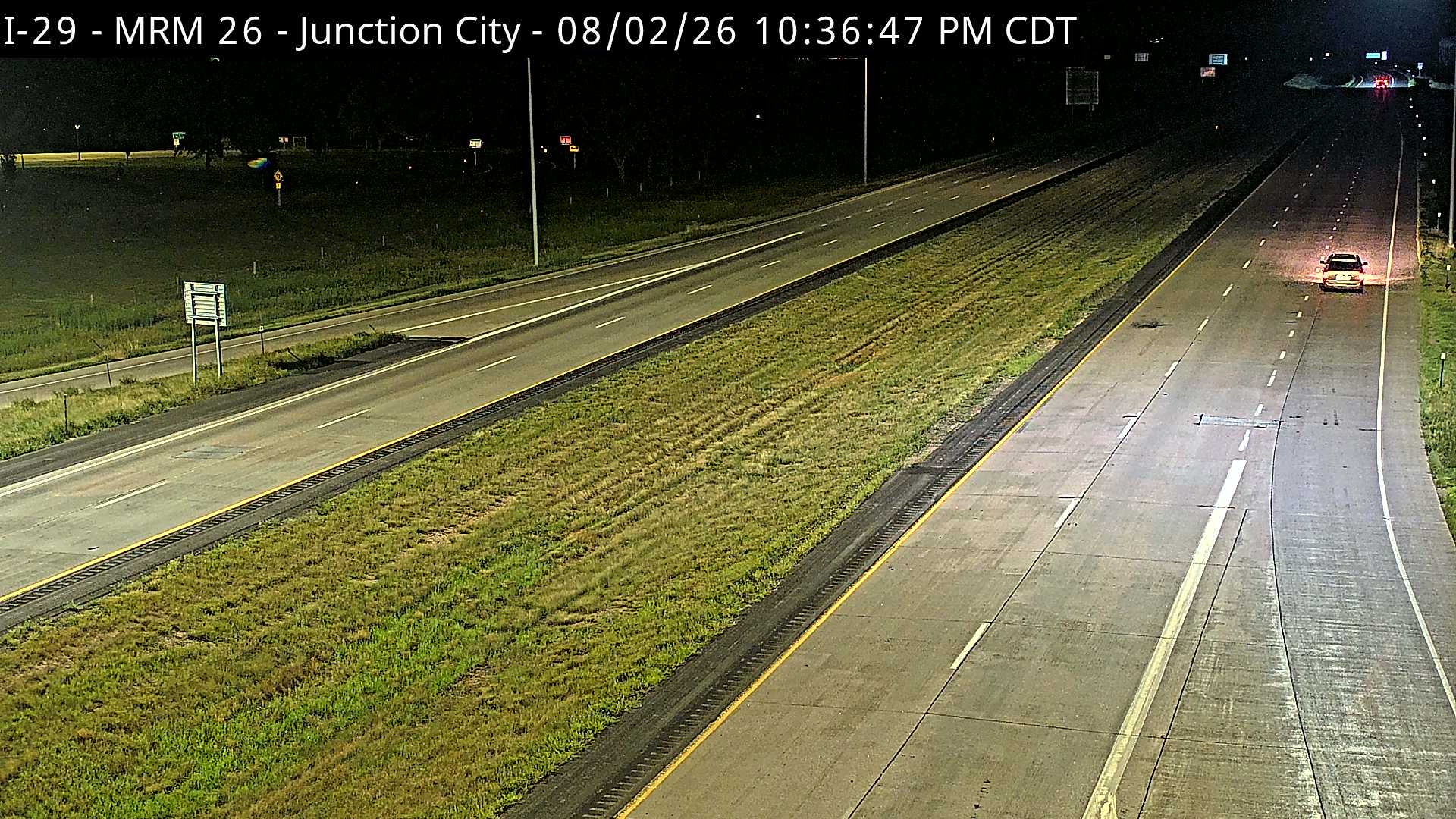 Junction City — road surface view