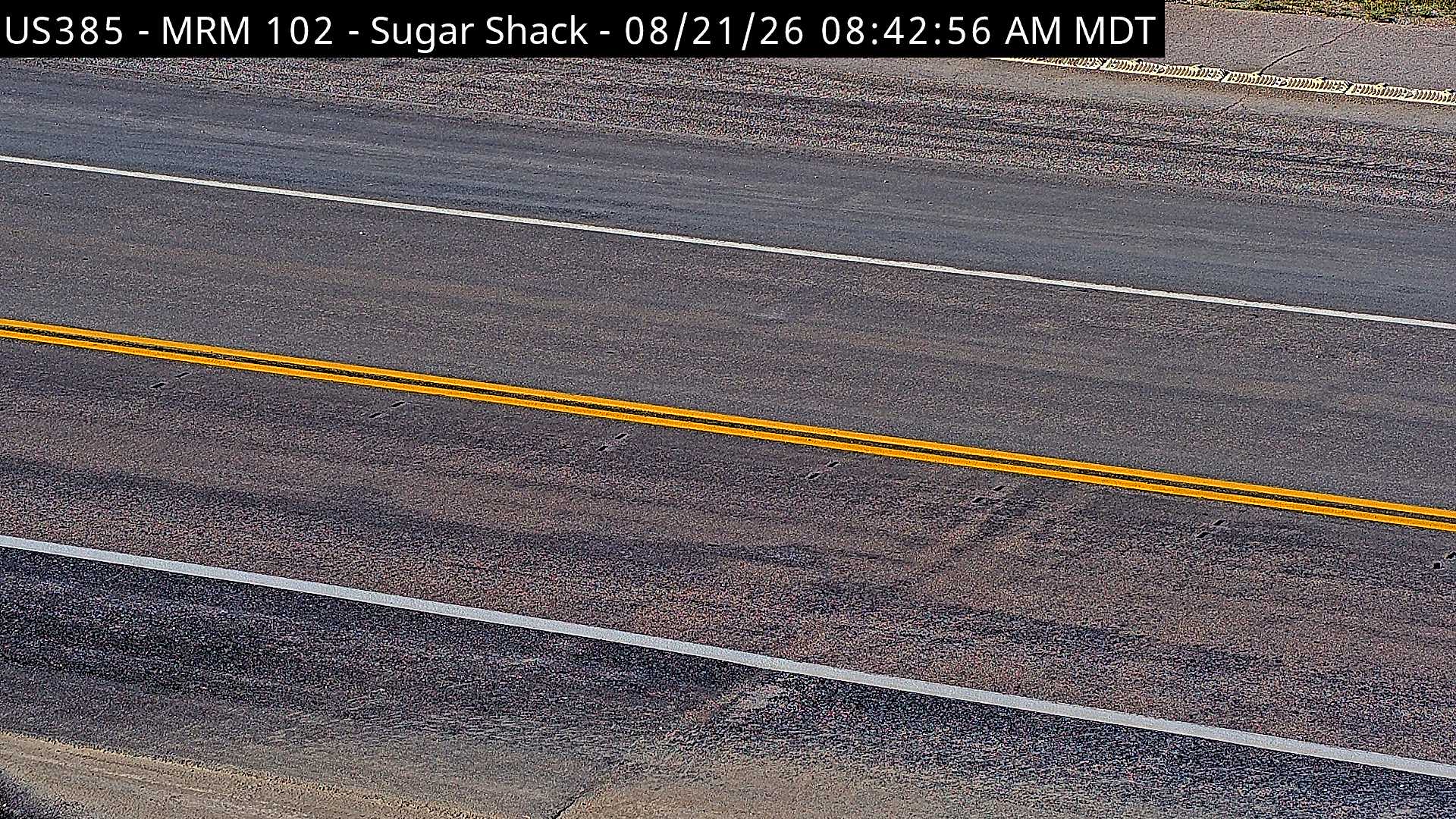 Webcam view of Sugar Shack, South Dakota on US-385