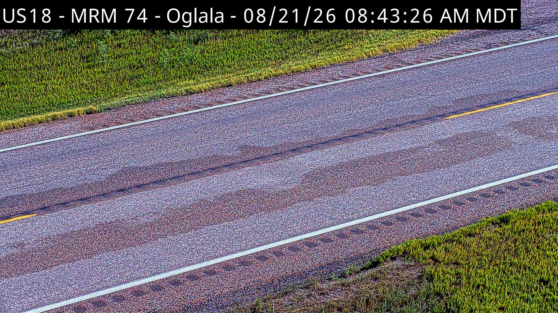 Webcam view of Oglala, South Dakota on US-18