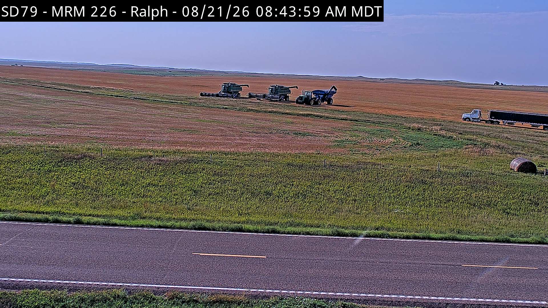 Webcam view of Ralph, South Dakota on SD-79