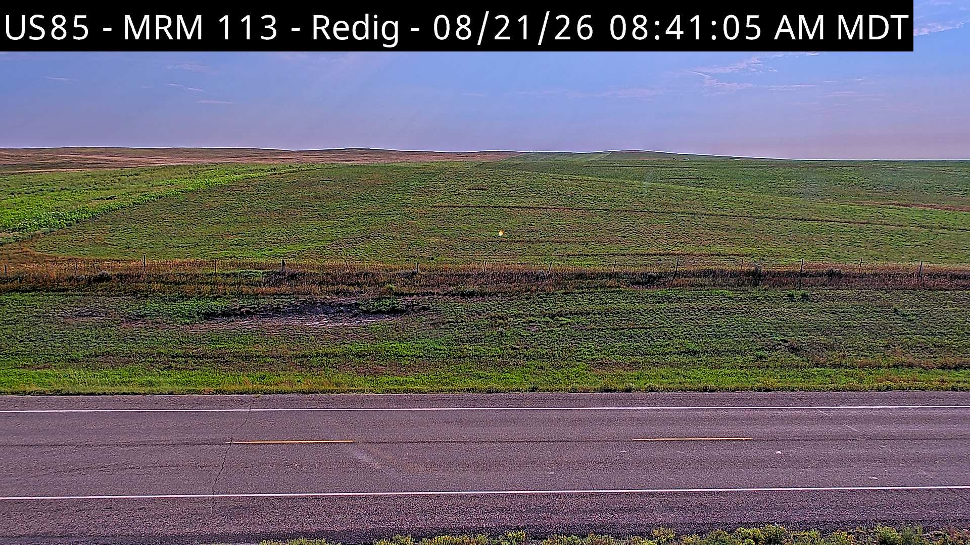 Webcam view of Redig, South Dakota on US-18
