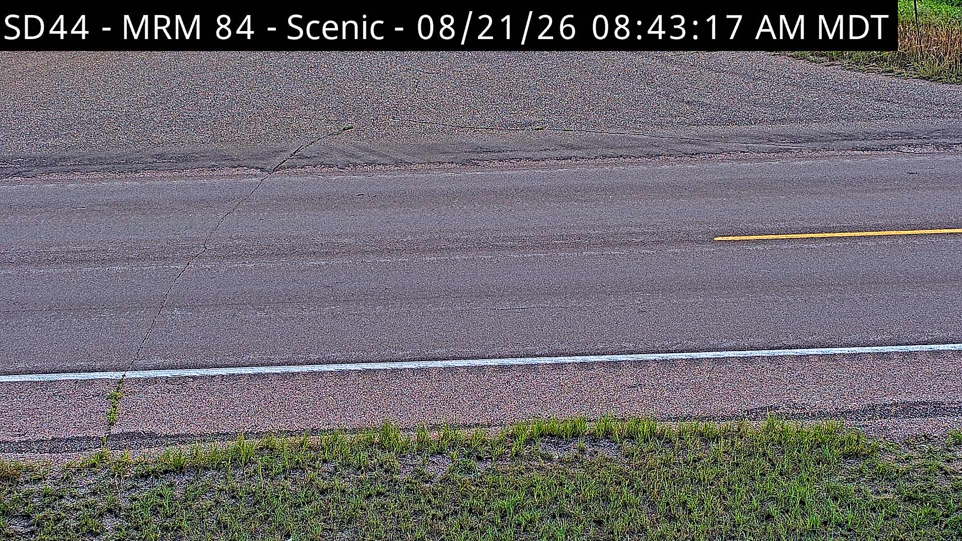 Webcam view of Scenic, South Dakota on SD-44