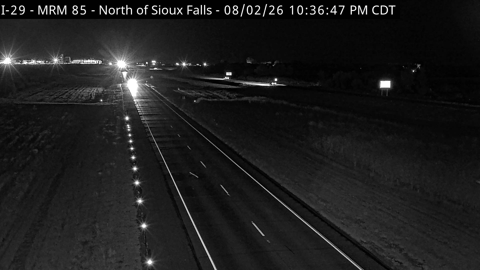 Sioux Falls North — Camera Looking North