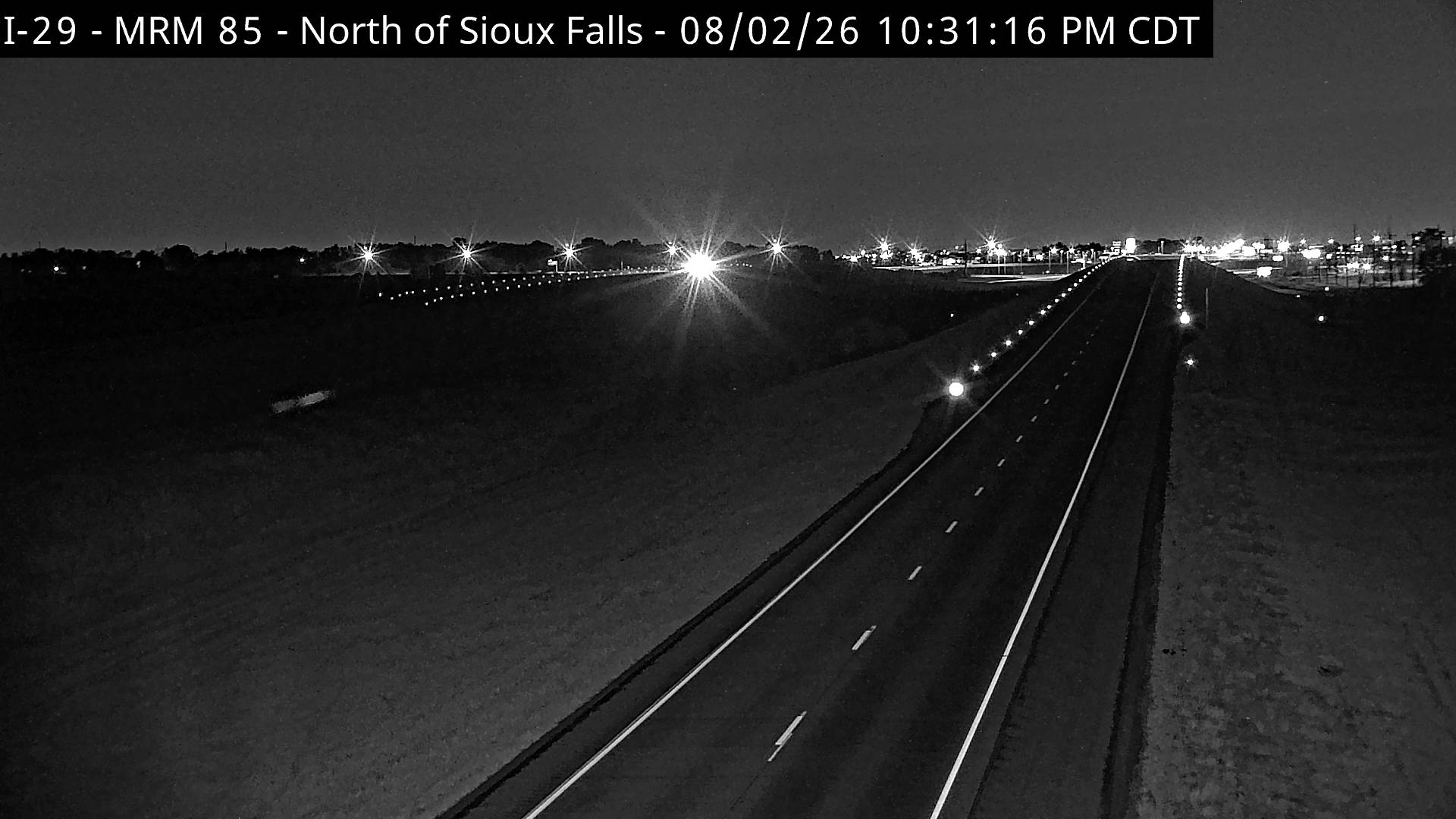 Sioux Falls North — Camera Looking South