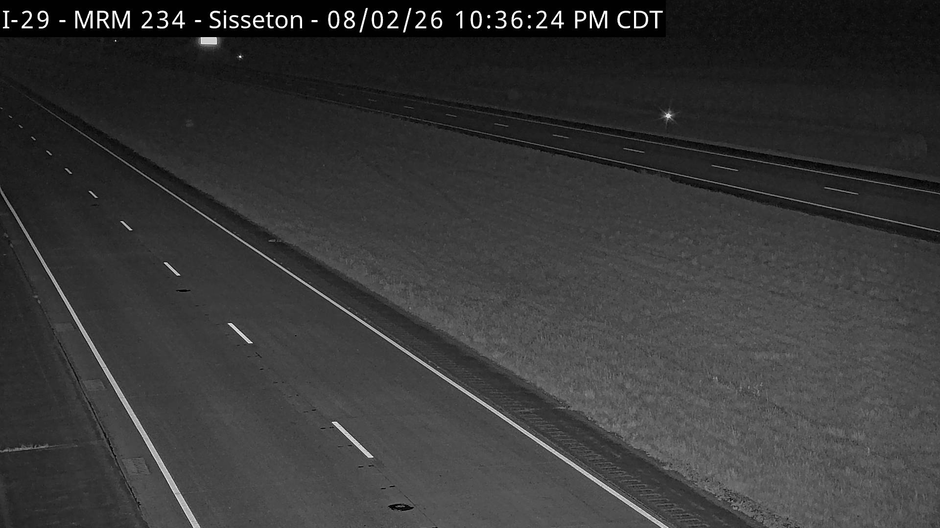 Sisseton North — Road Surface View