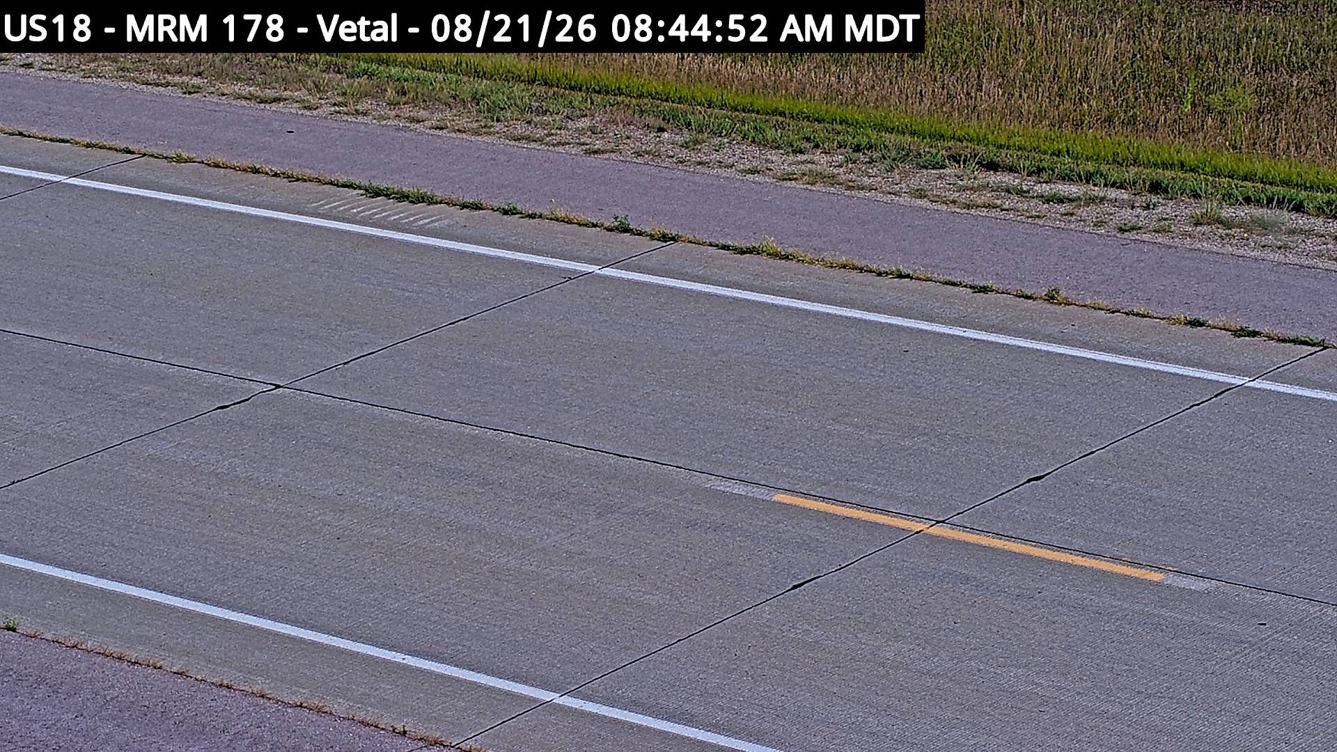 Webcam view of Vetal, South Dakota on US-18