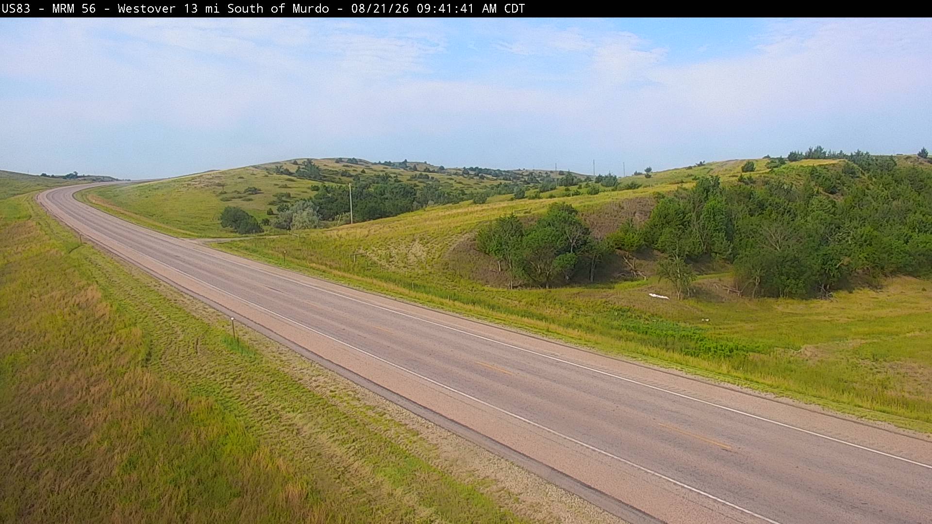 Webcam view of Westover, South Dakota on US-18
