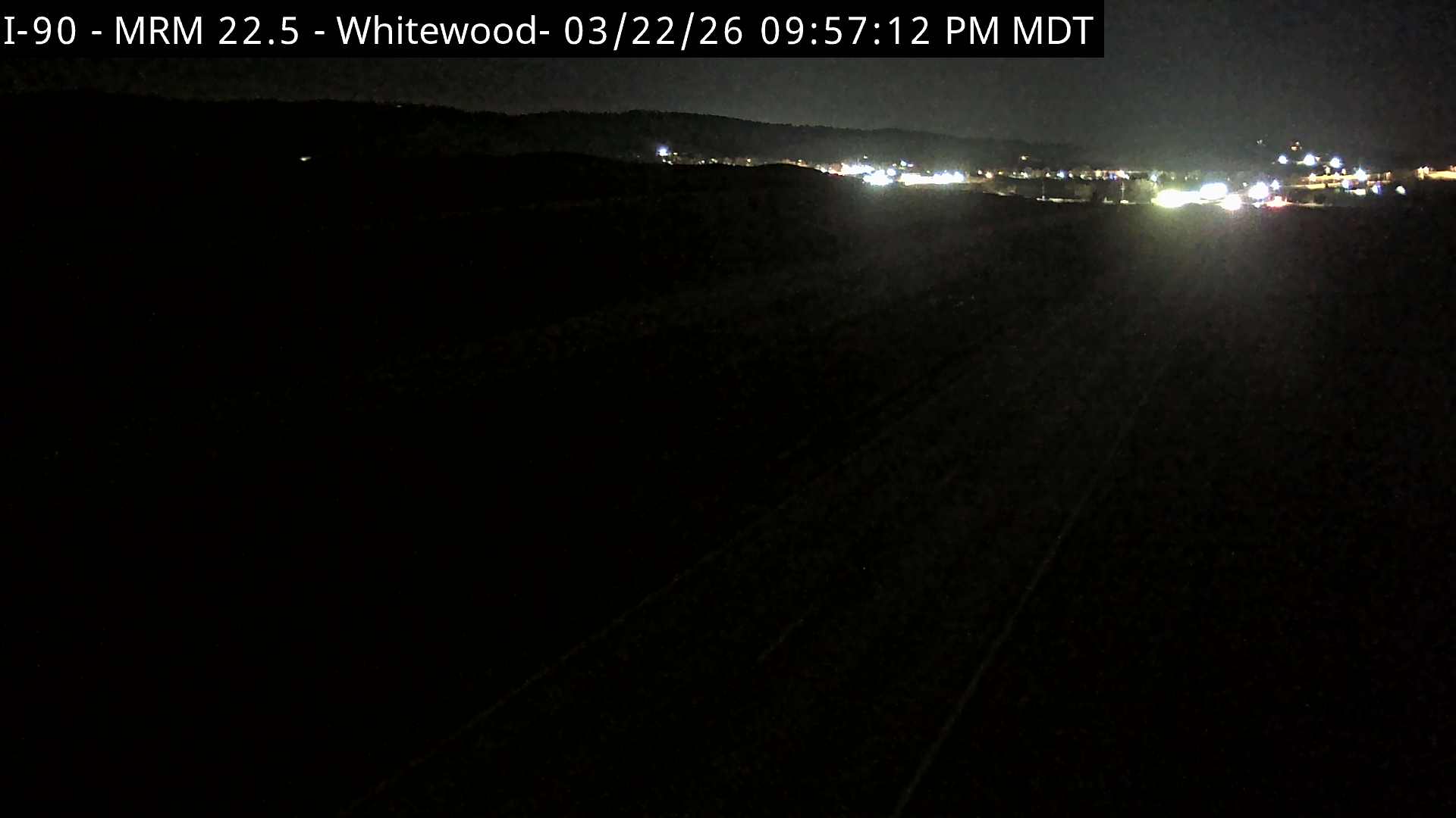 Whitewood - I-90 live webcam