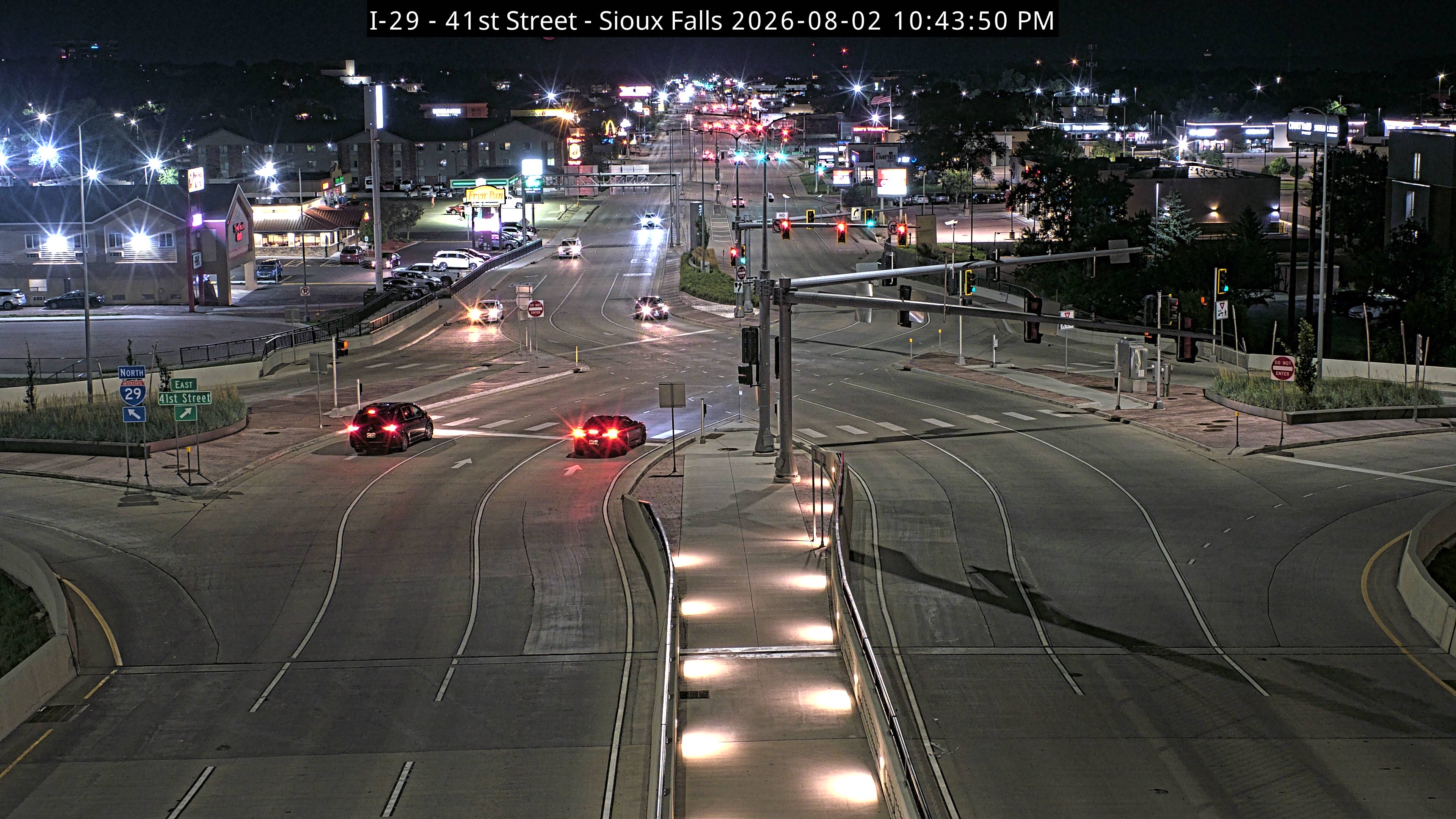 Sioux Falls 41st St — Camera Looking East