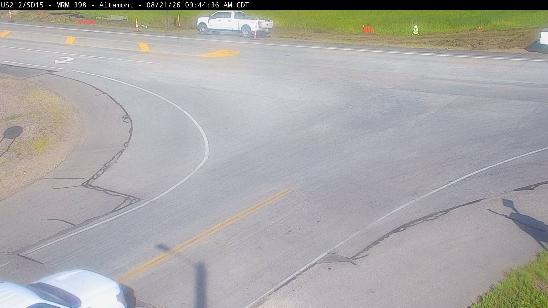 Webcam view of Altamont, South Dakota on US-18