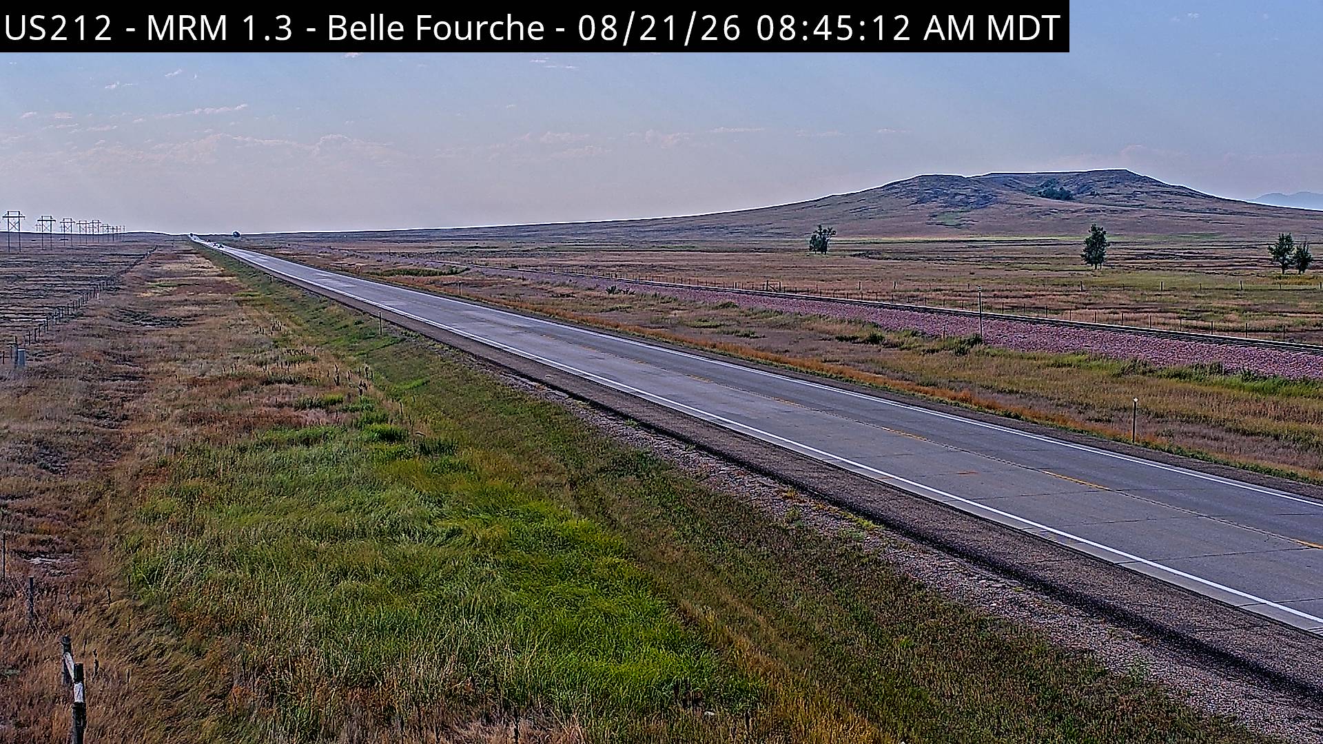 Webcam view of Belle Fourche, South Dakota on US-18