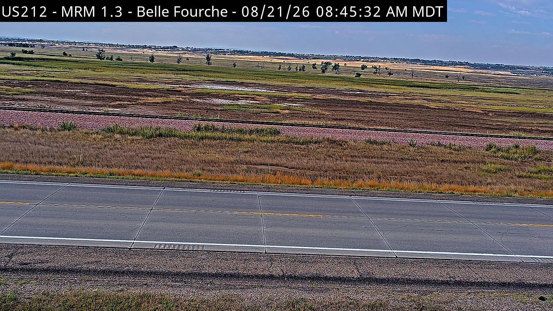 Webcam view of Belle Fourche, South Dakota on US-18