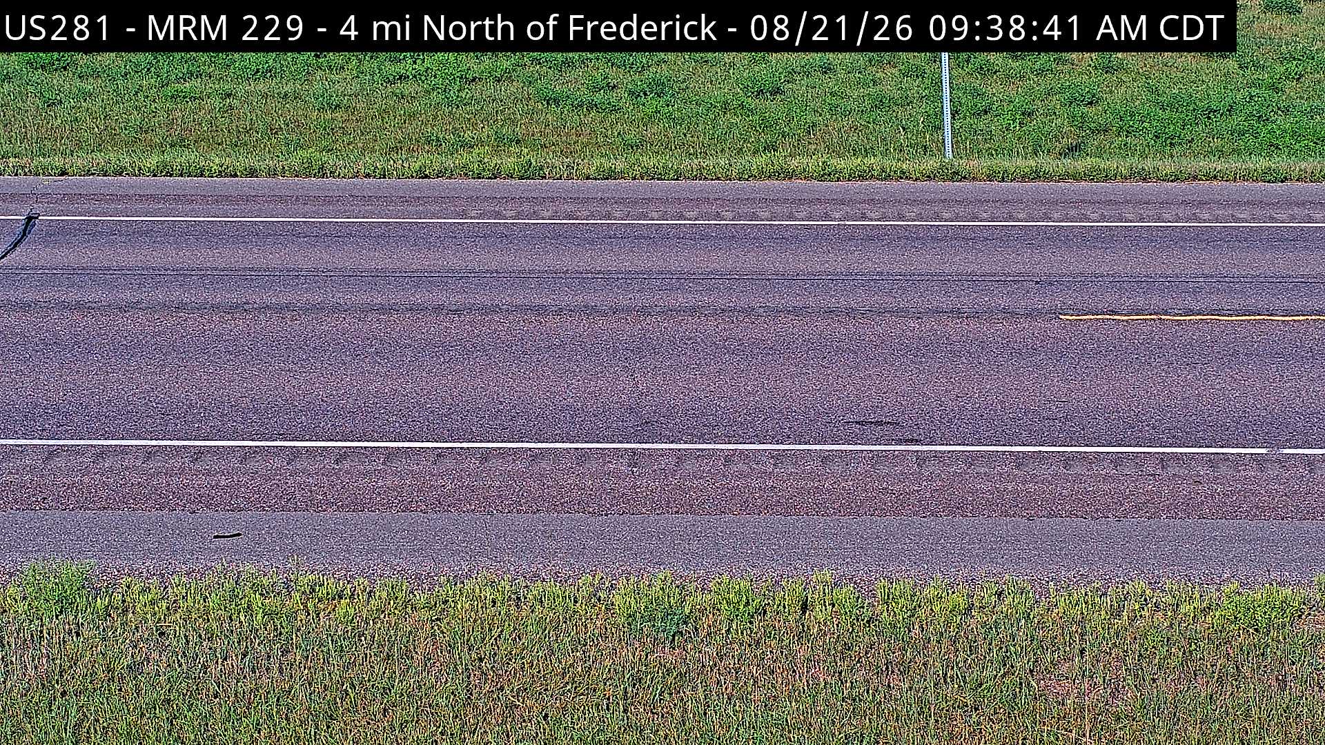 Webcam view of Frederick, South Dakota on US-281