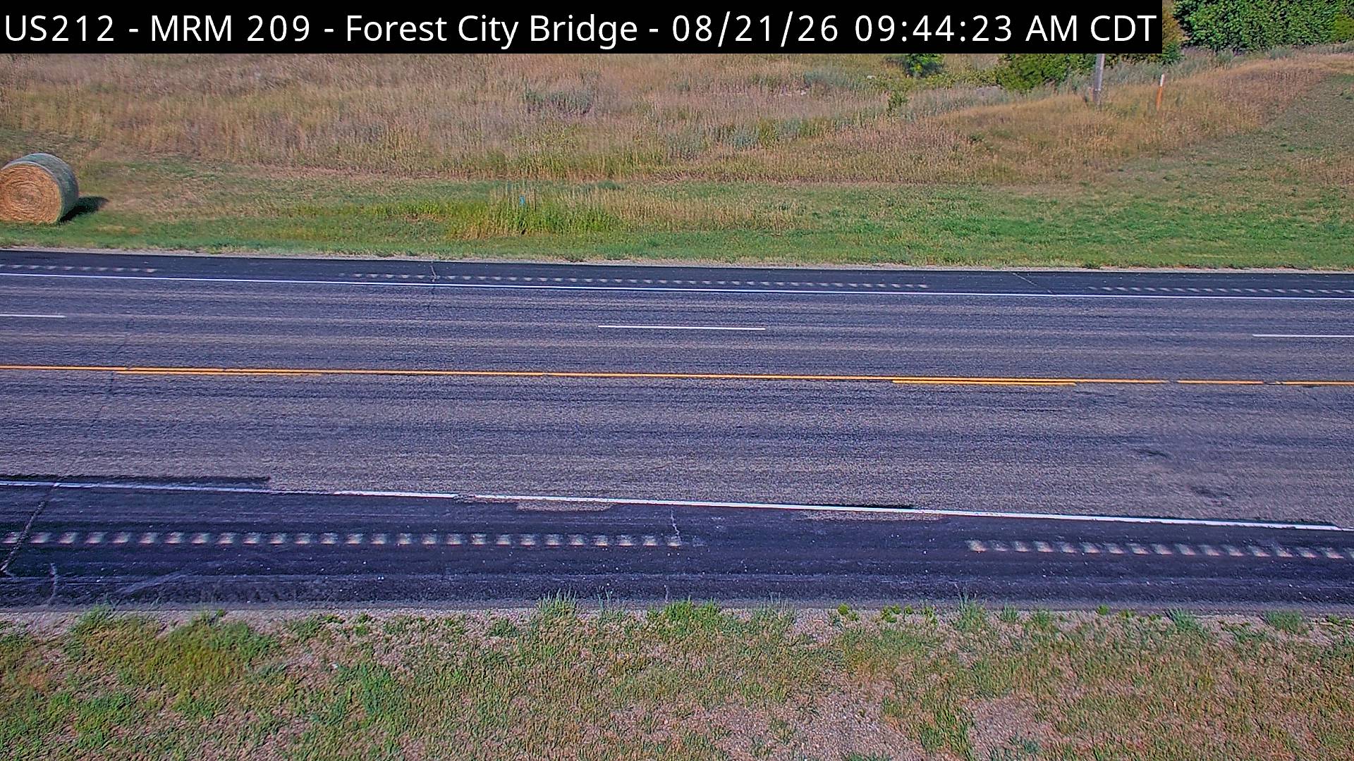 Webcam view of Forest City, South Dakota on US-18