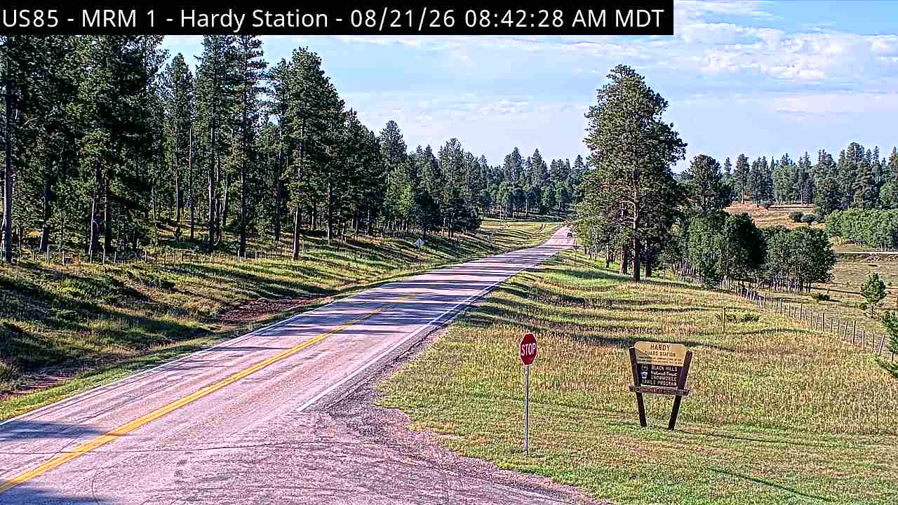 Webcam view of Lead, South Dakota on US-18