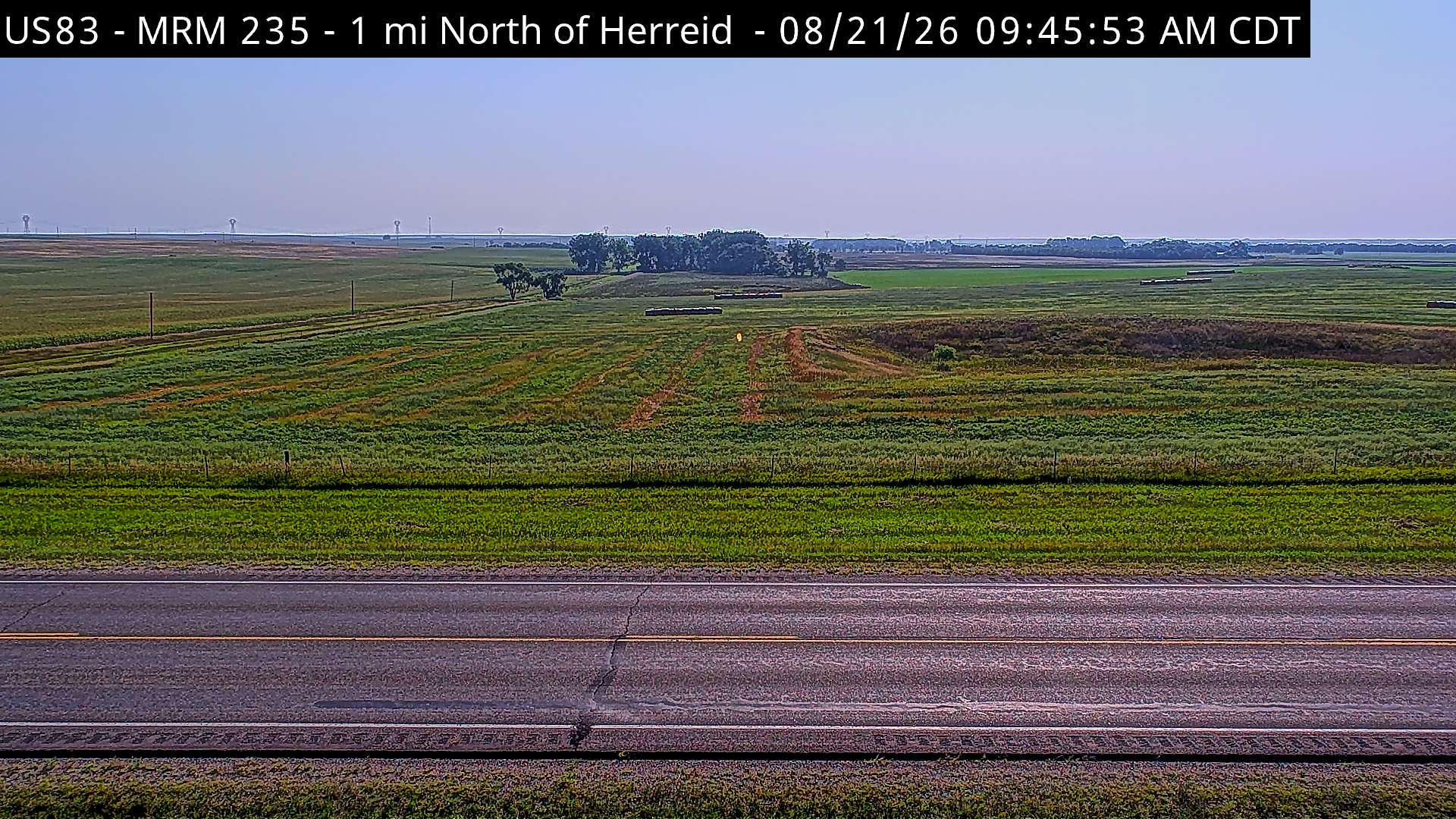 Webcam view of Herreid, South Dakota on US-18