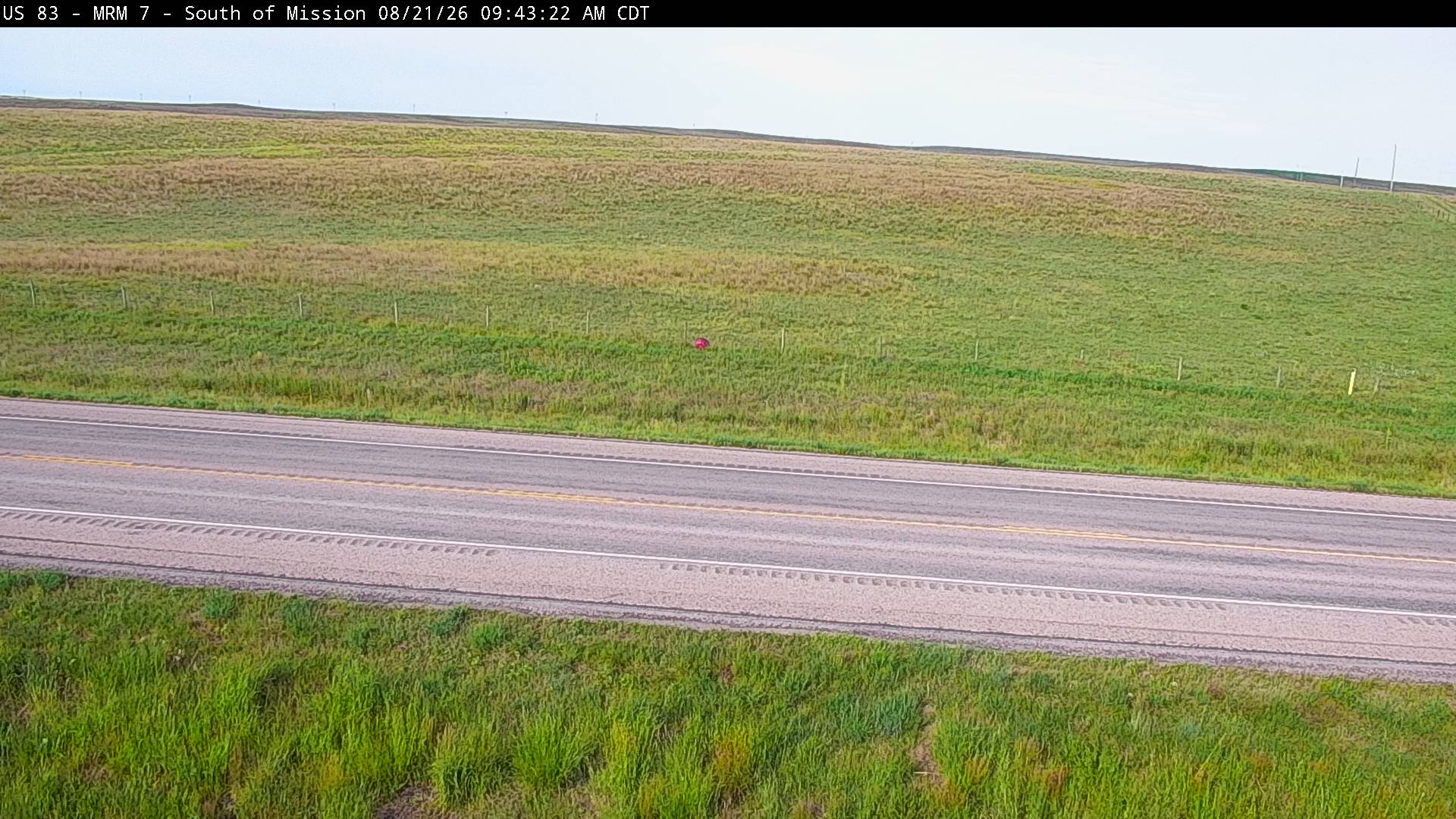 Webcam view of Mission, South Dakota on US-18