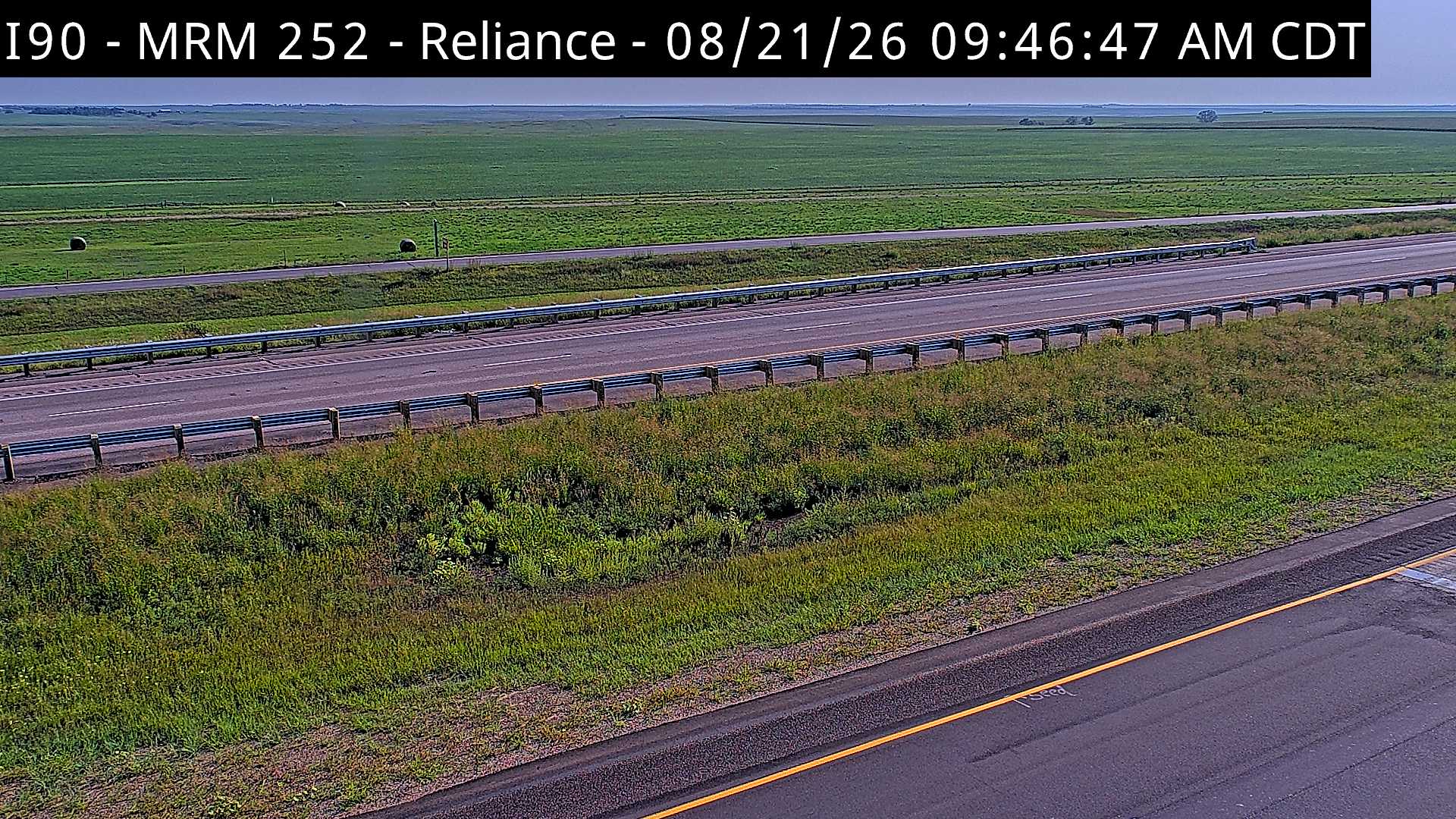 Webcam views of Reliance, South Dakota at I-90
