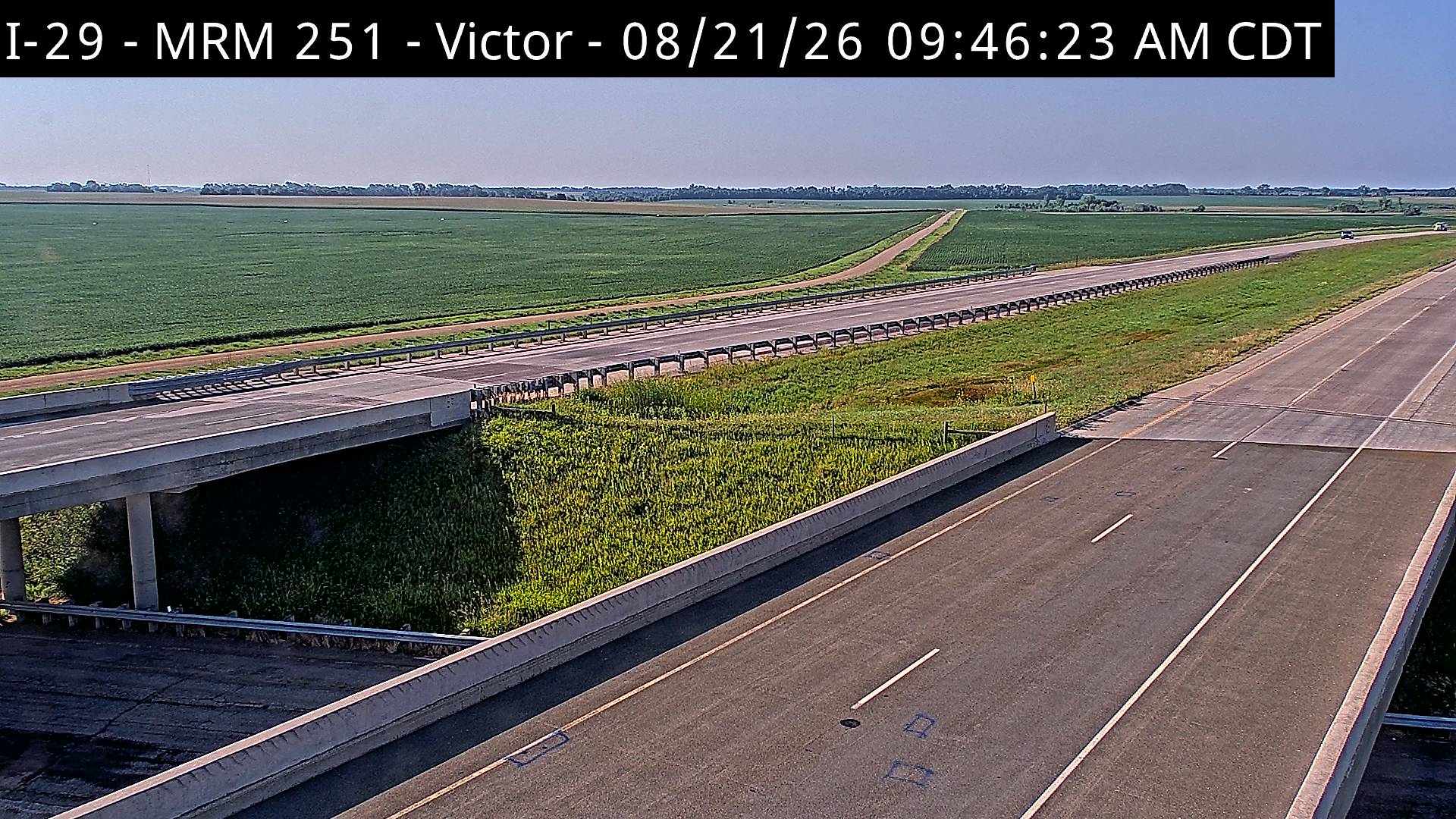 Victor, South Dakota Webcams view I-29