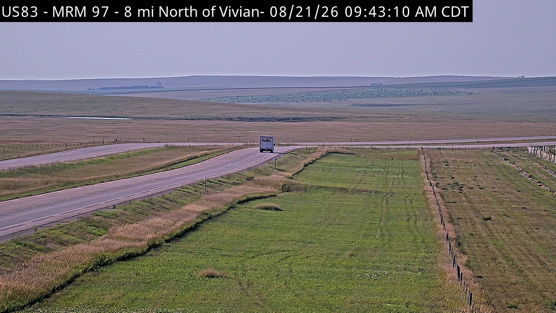 Webcam view of Vivian, South Dakota on US-18